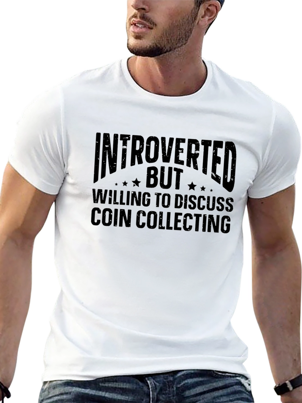 Introverted Coin Collecting T-Shirt