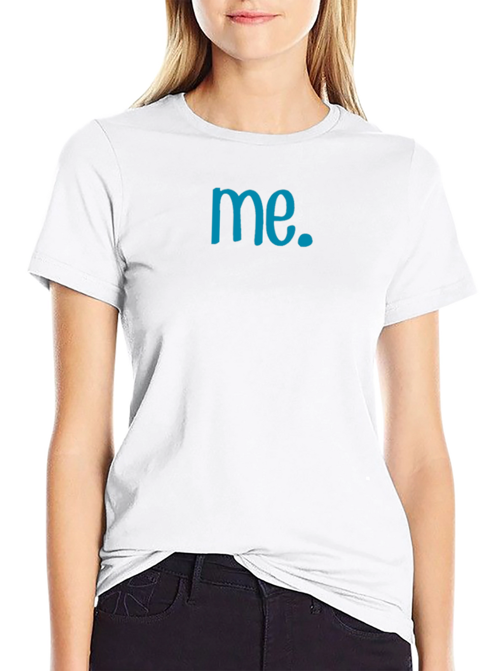 Stylish Black me. Graphic Tee