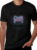 Leveling Up to Husband Gamer T-Shirt