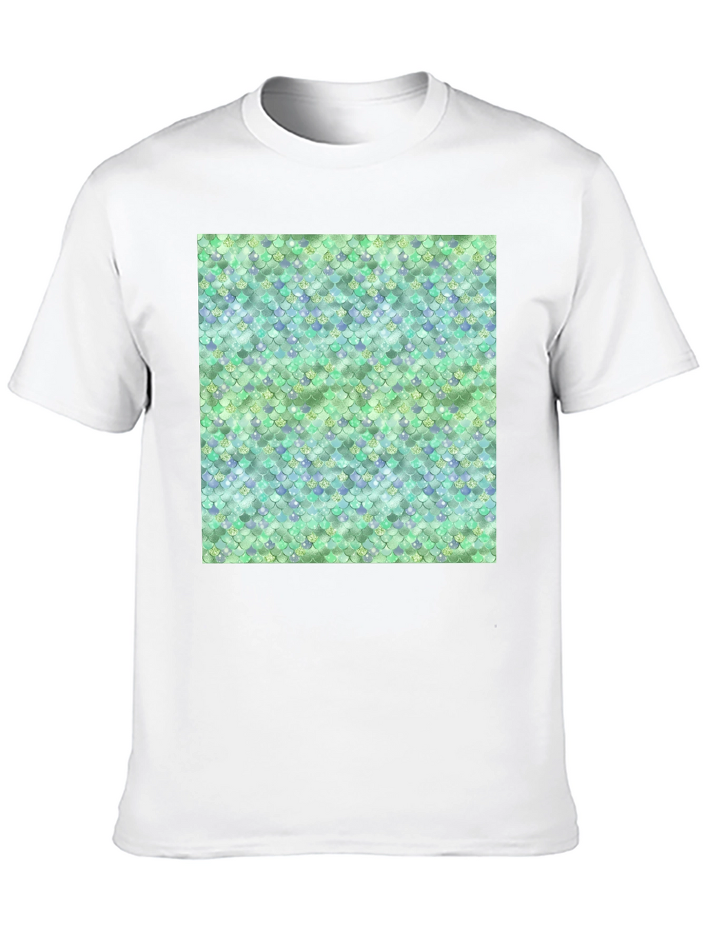 Scales Pattern T-Shirt - Unique Design