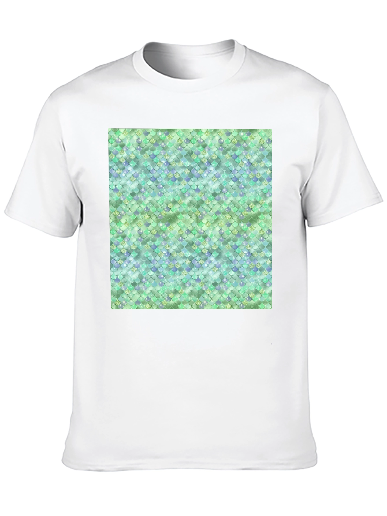 Scales Pattern T-Shirt - Unique Design