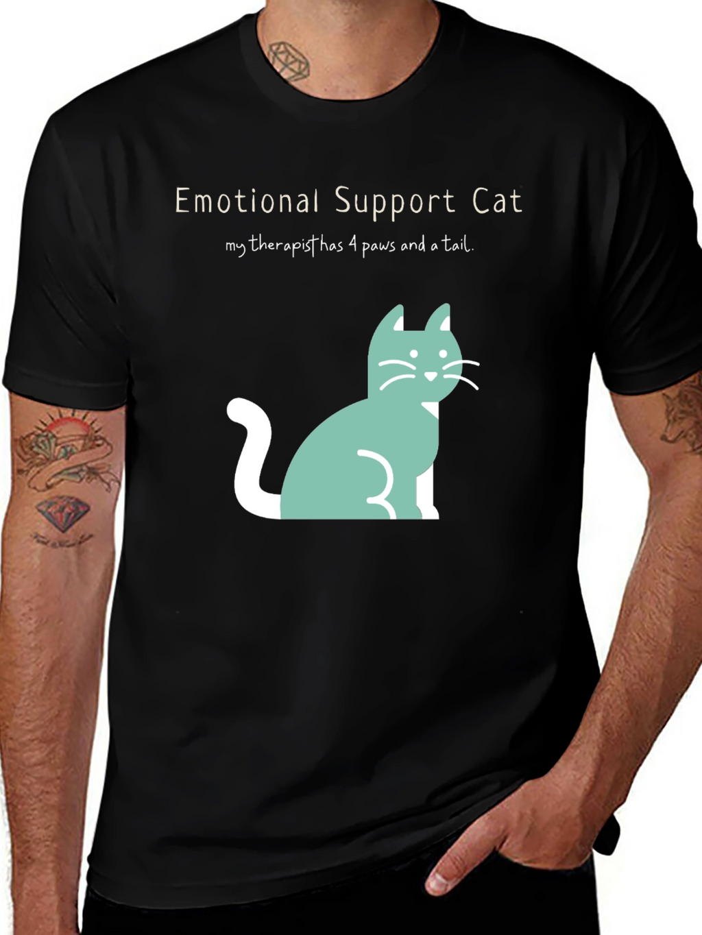 Emotional Support Cat T-Shirt