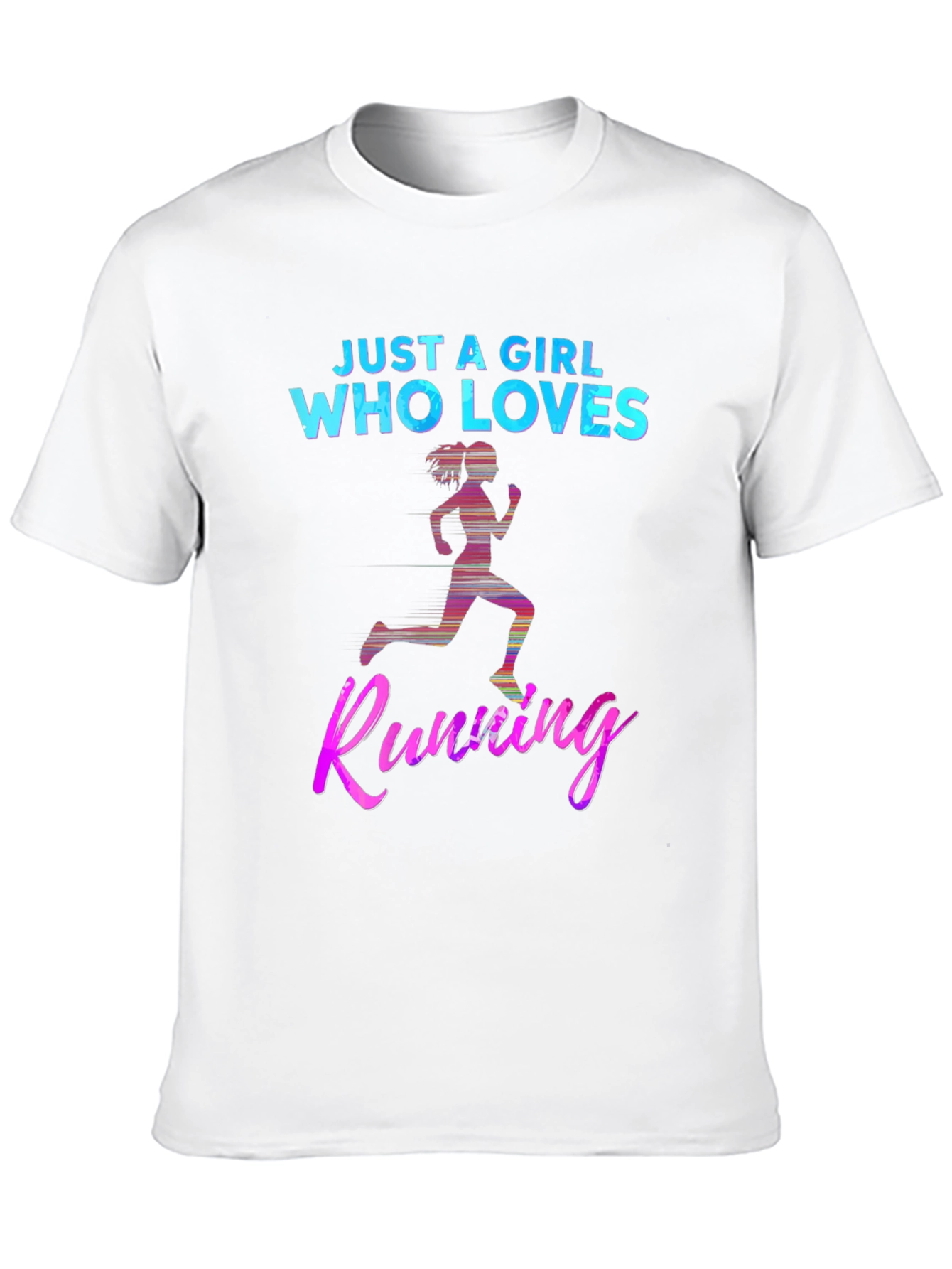 Just A Girl Who Loves Running T-Shirt