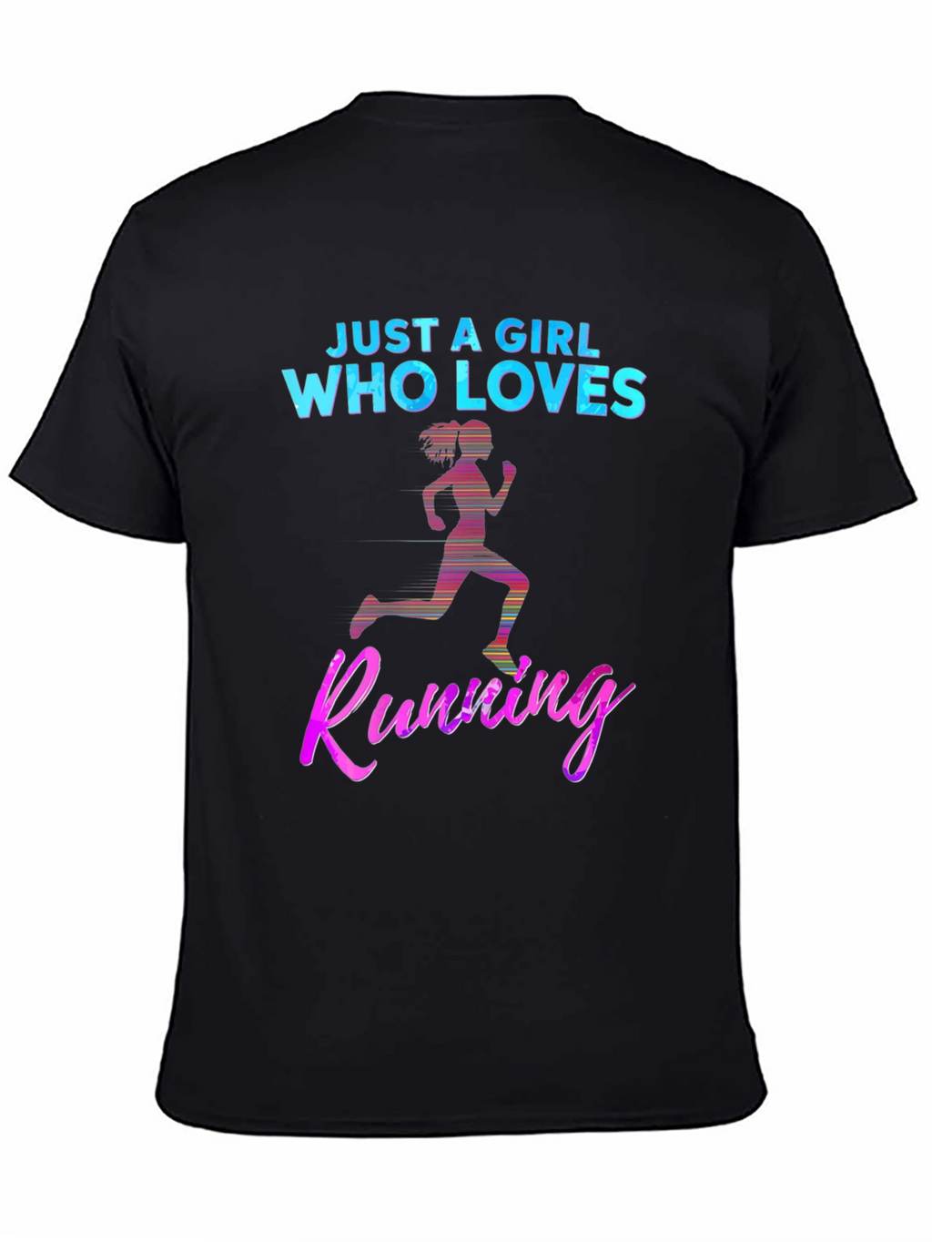 Just A Girl Who Loves Running T-Shirt
