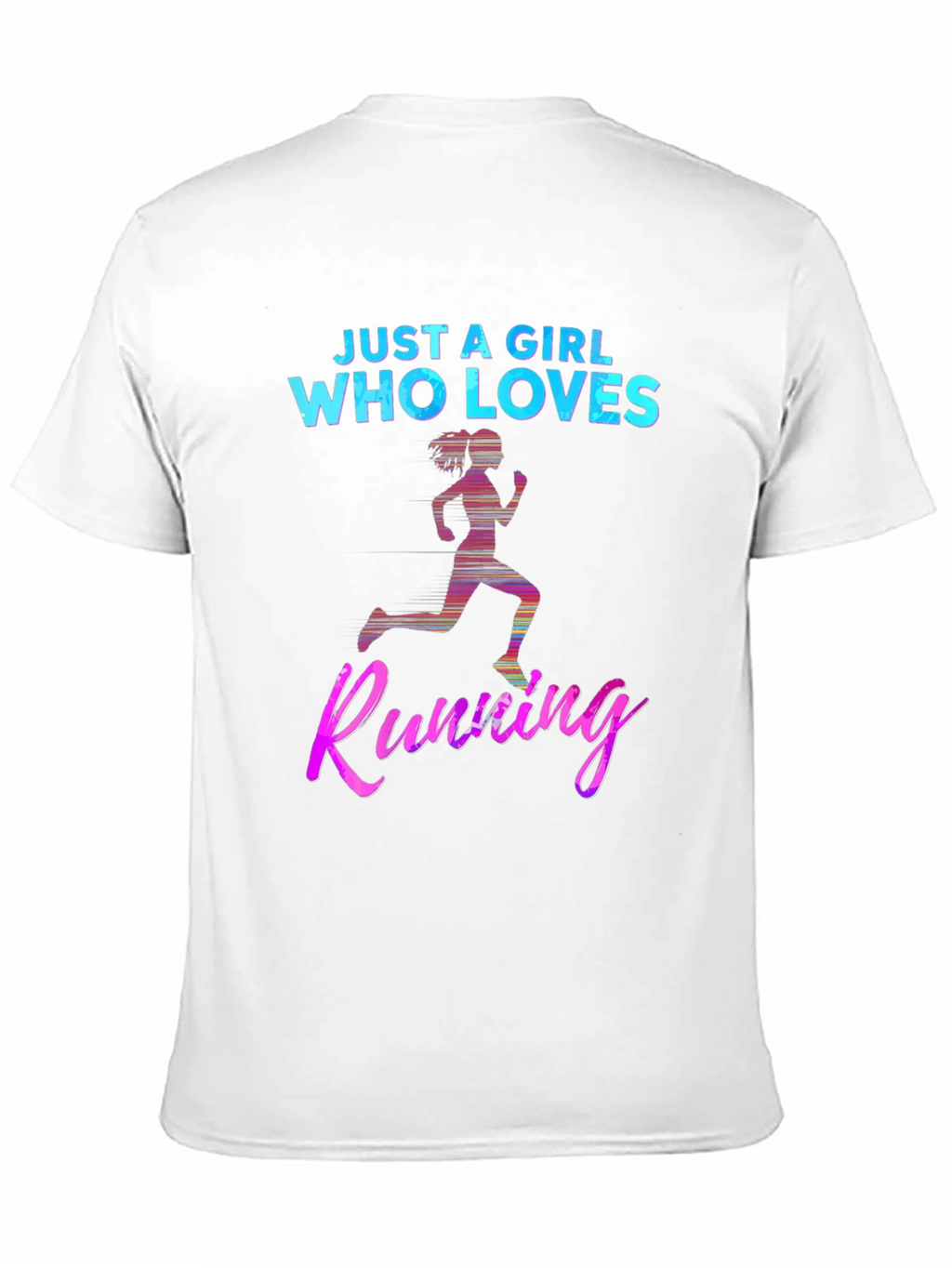 Just A Girl Who Loves Running T-Shirt