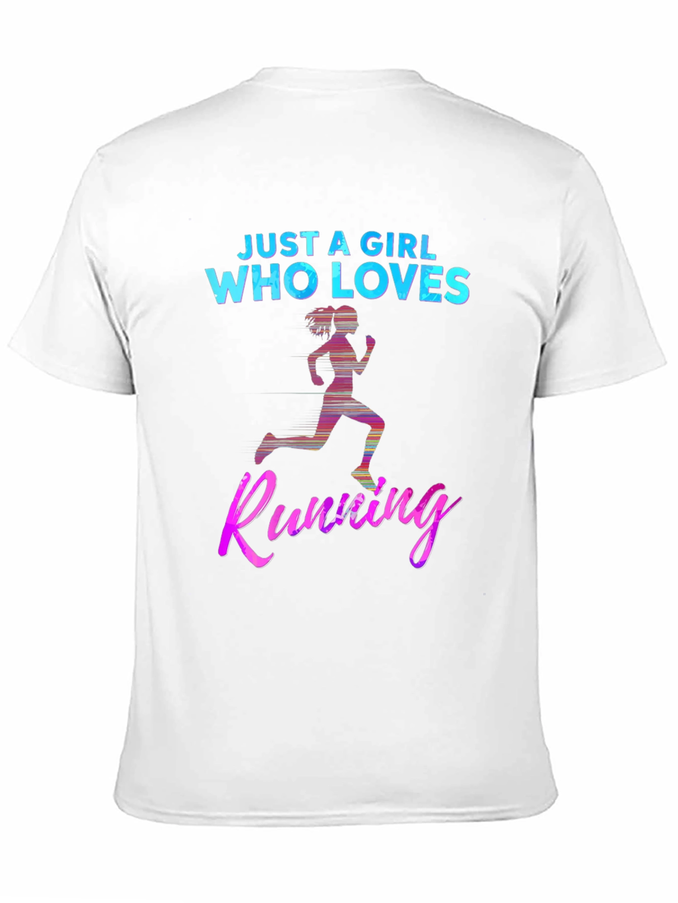 Just A Girl Who Loves Running T-Shirt
