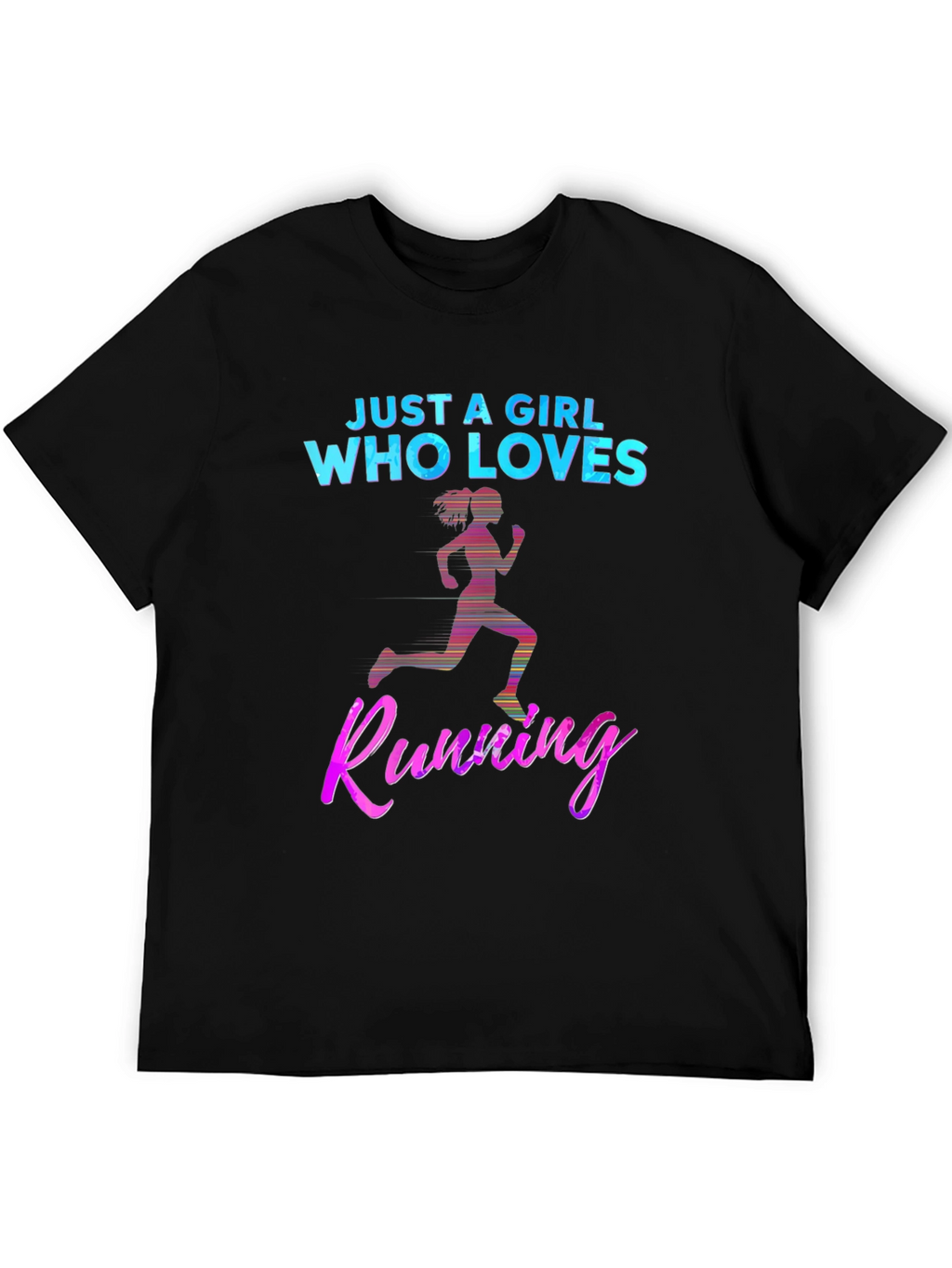 Just A Girl Who Loves Running T-Shirt