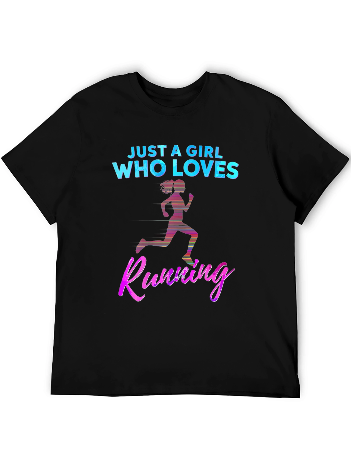 Just A Girl Who Loves Running T-Shirt