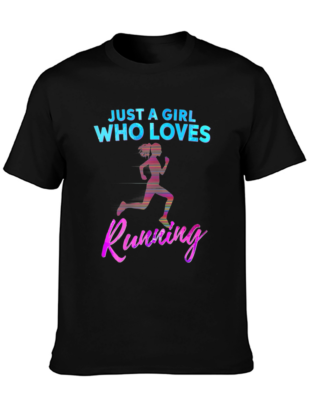 Just A Girl Who Loves Running T-Shirt