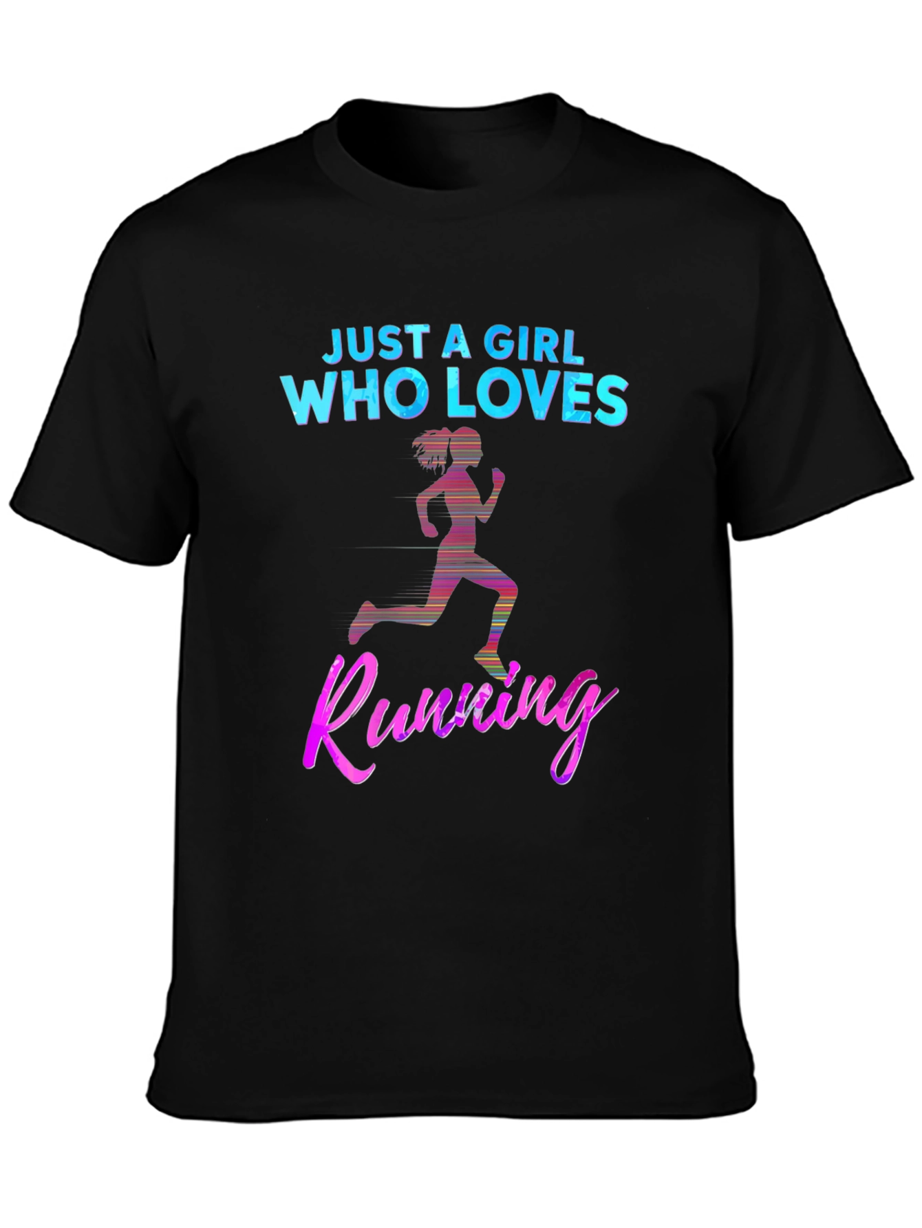 Just A Girl Who Loves Running T-Shirt