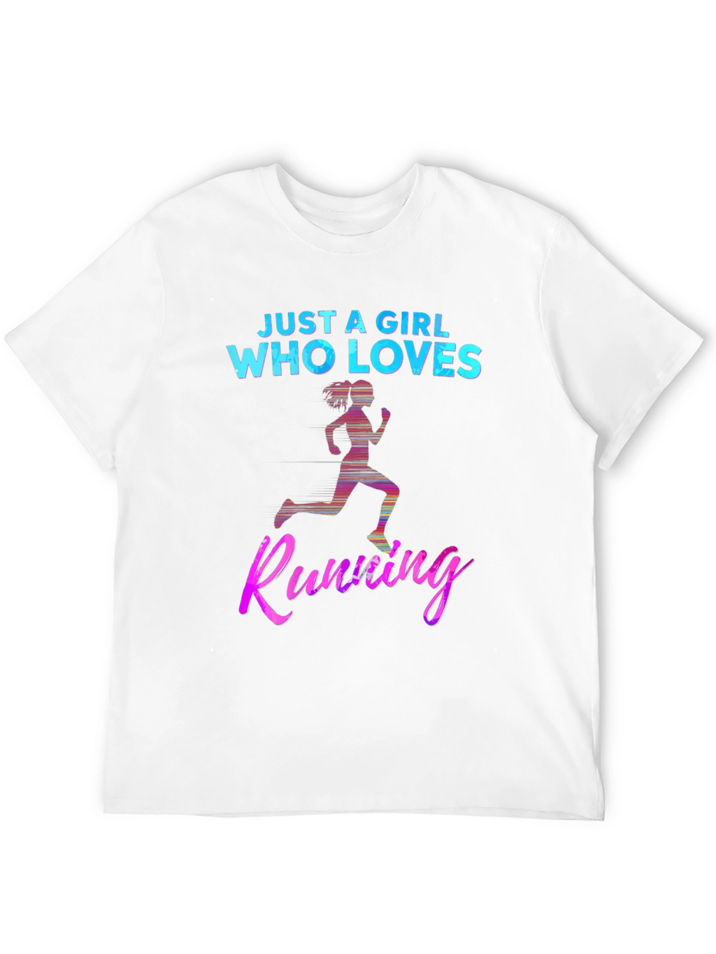 Just A Girl Who Loves Running T-Shirt