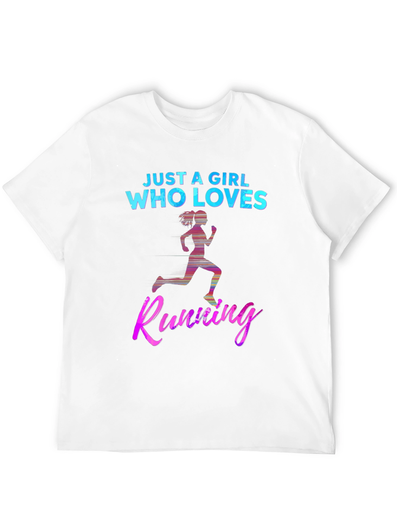 Just A Girl Who Loves Running T-Shirt