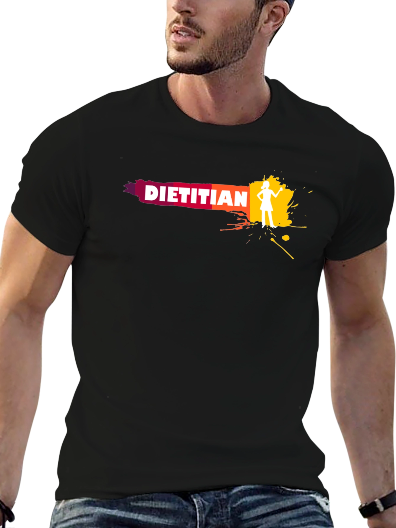 Dietitian Graphic T-Shirt - Nutrition Expert Tee