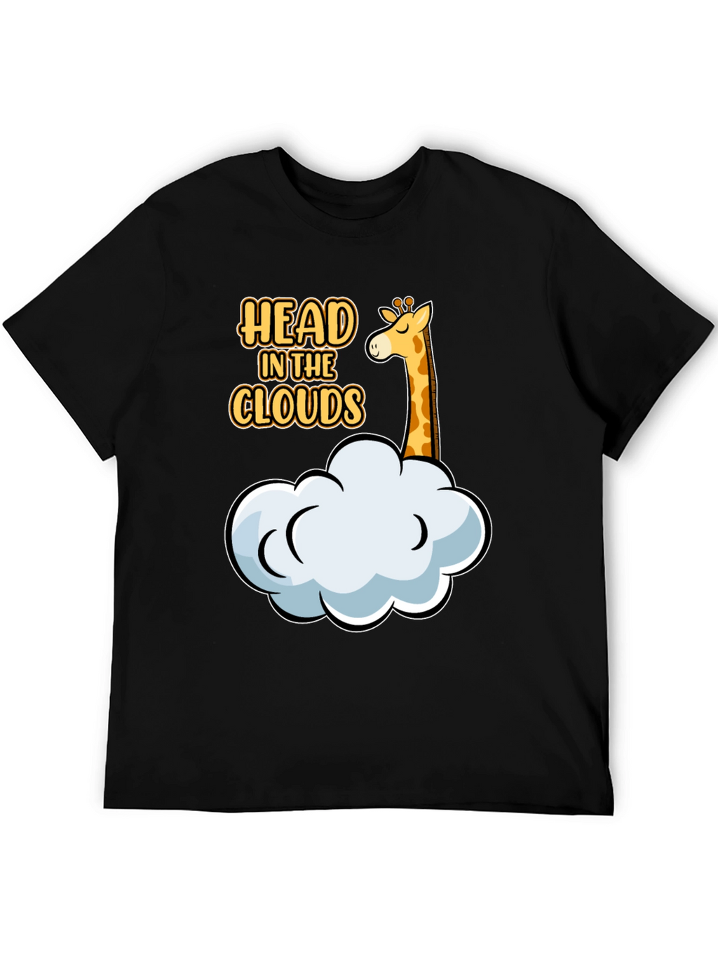 Head in the Clouds Giraffe Graphic Tee