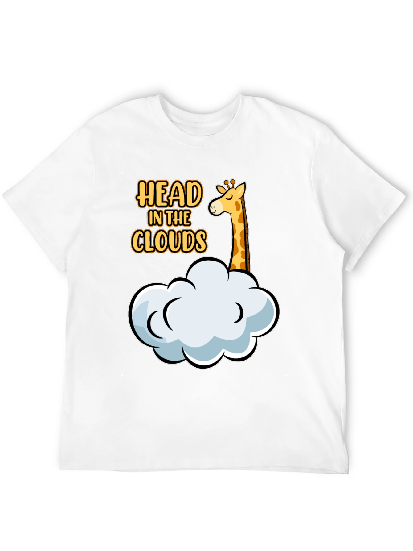 Head in the Clouds Giraffe Graphic Tee