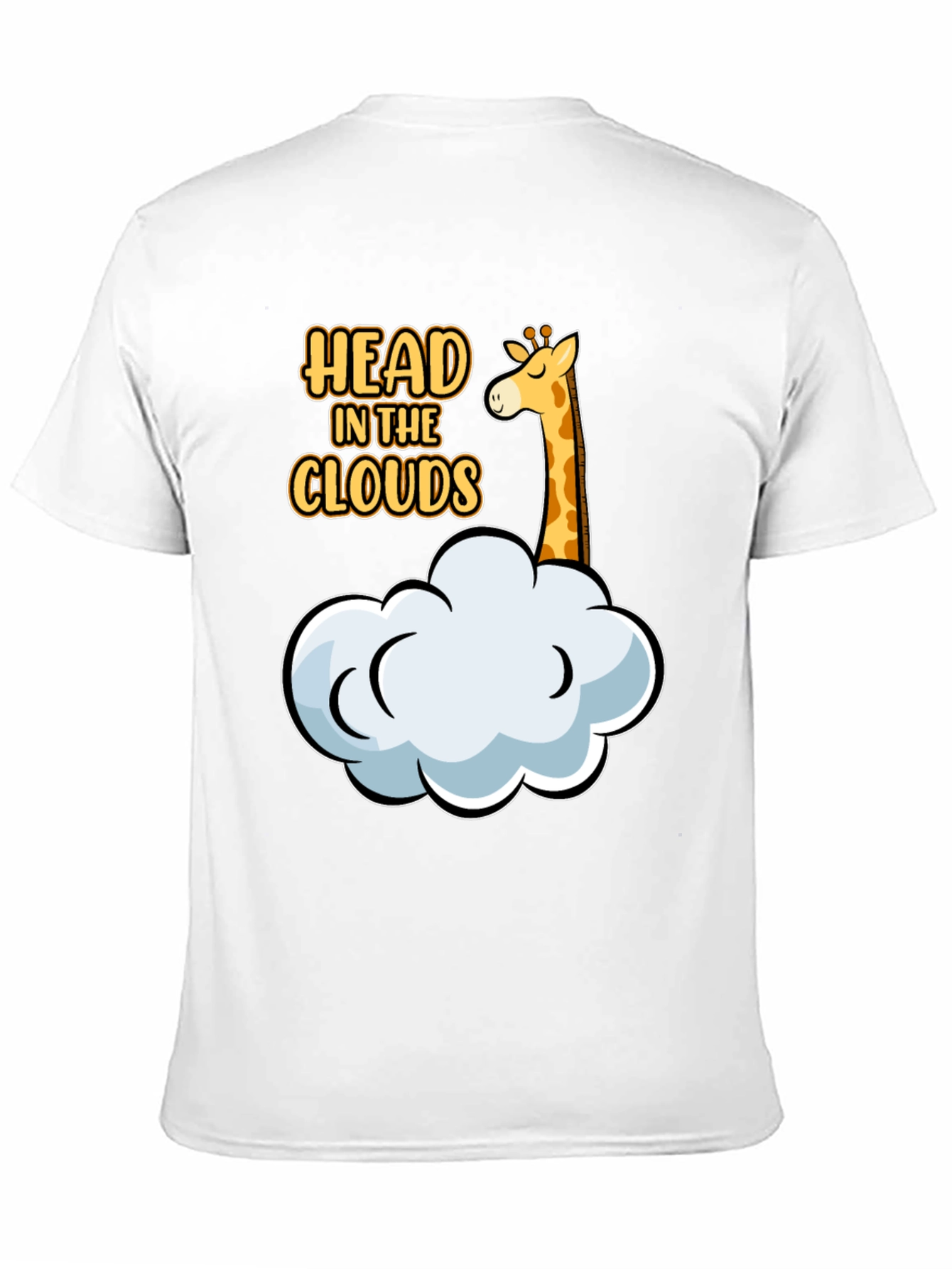 Head in the Clouds Giraffe Graphic Tee
