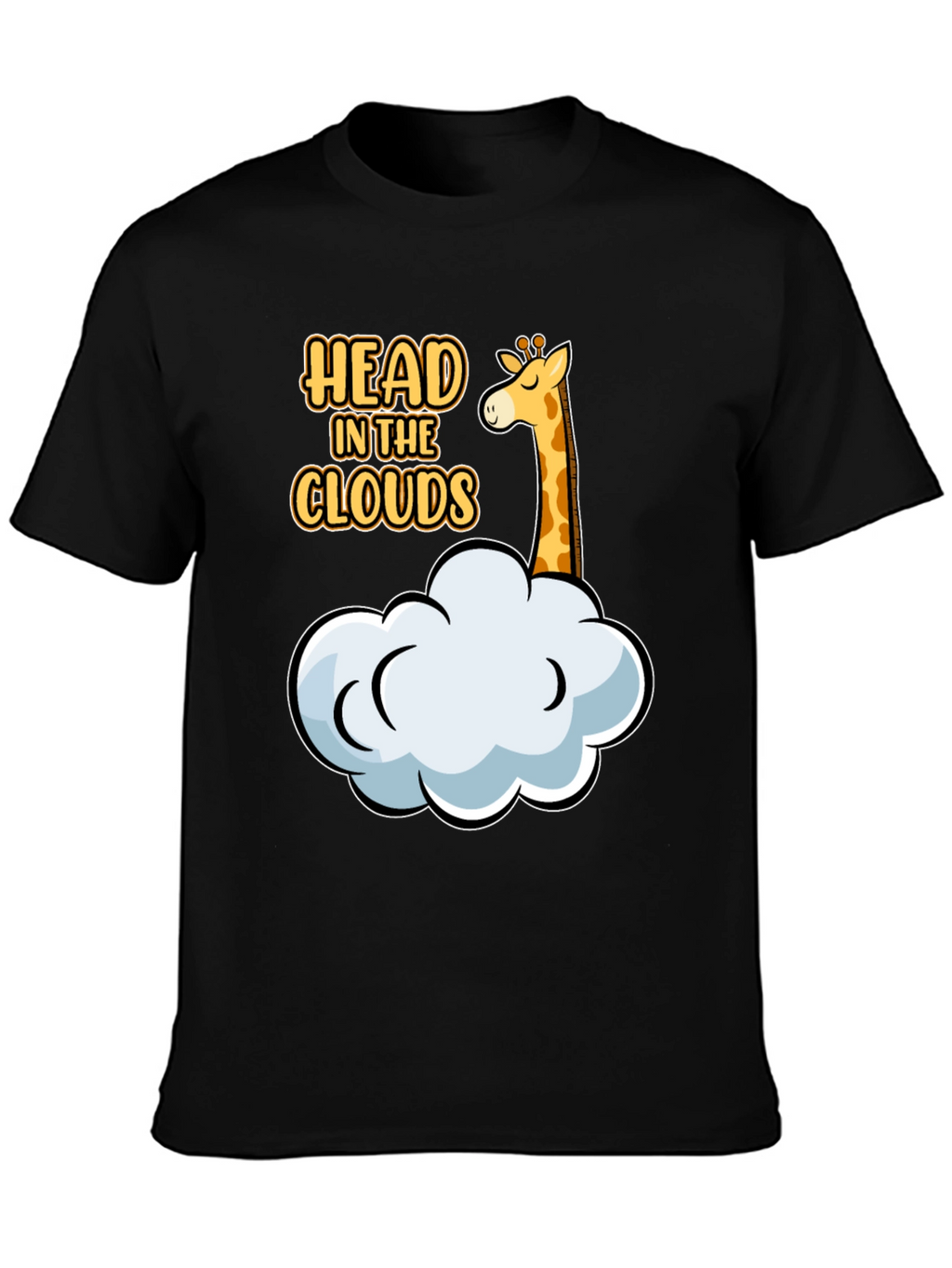 Head in the Clouds Giraffe Graphic Tee