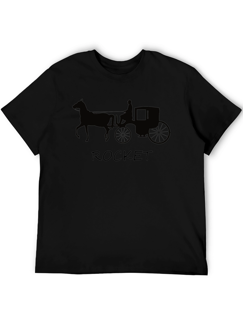 Horse Drawn Carriage T-Shirt - Rocket