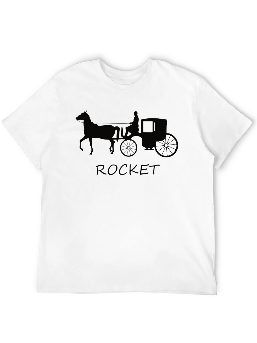 Horse Drawn Carriage T-Shirt - Rocket
