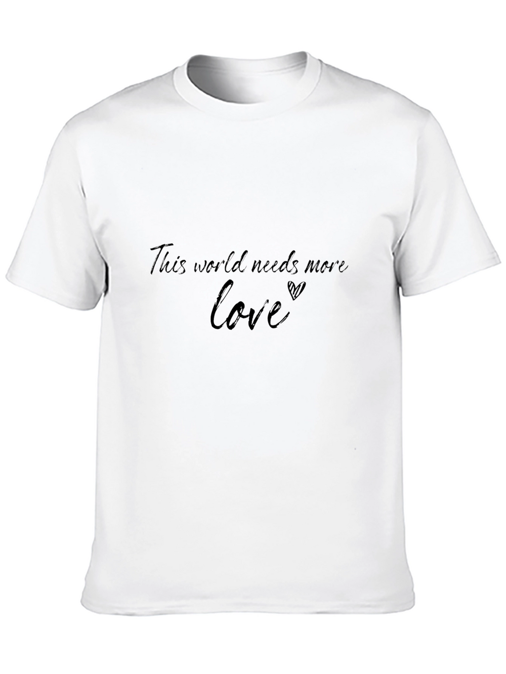 Love Graphic Black T-Shirt
