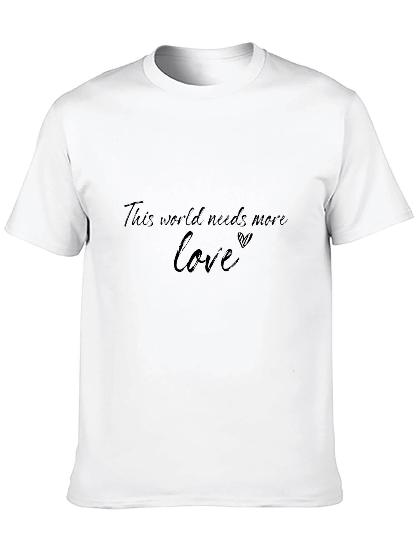 Love Graphic Black T-Shirt