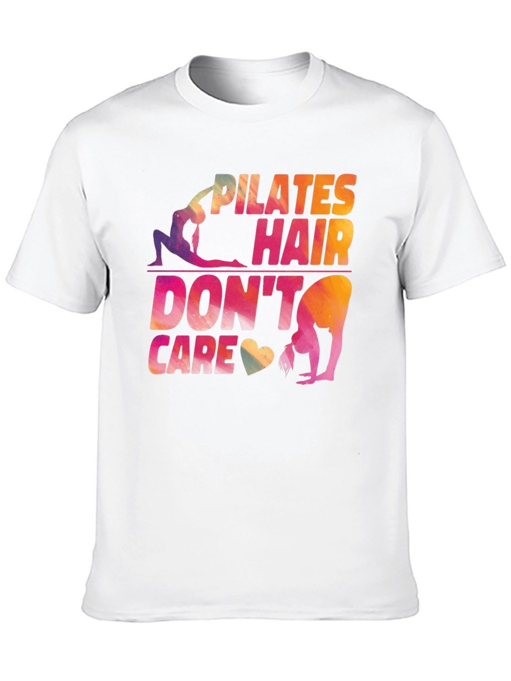 Pilates Hair Dont Care Graphic T-Shirt