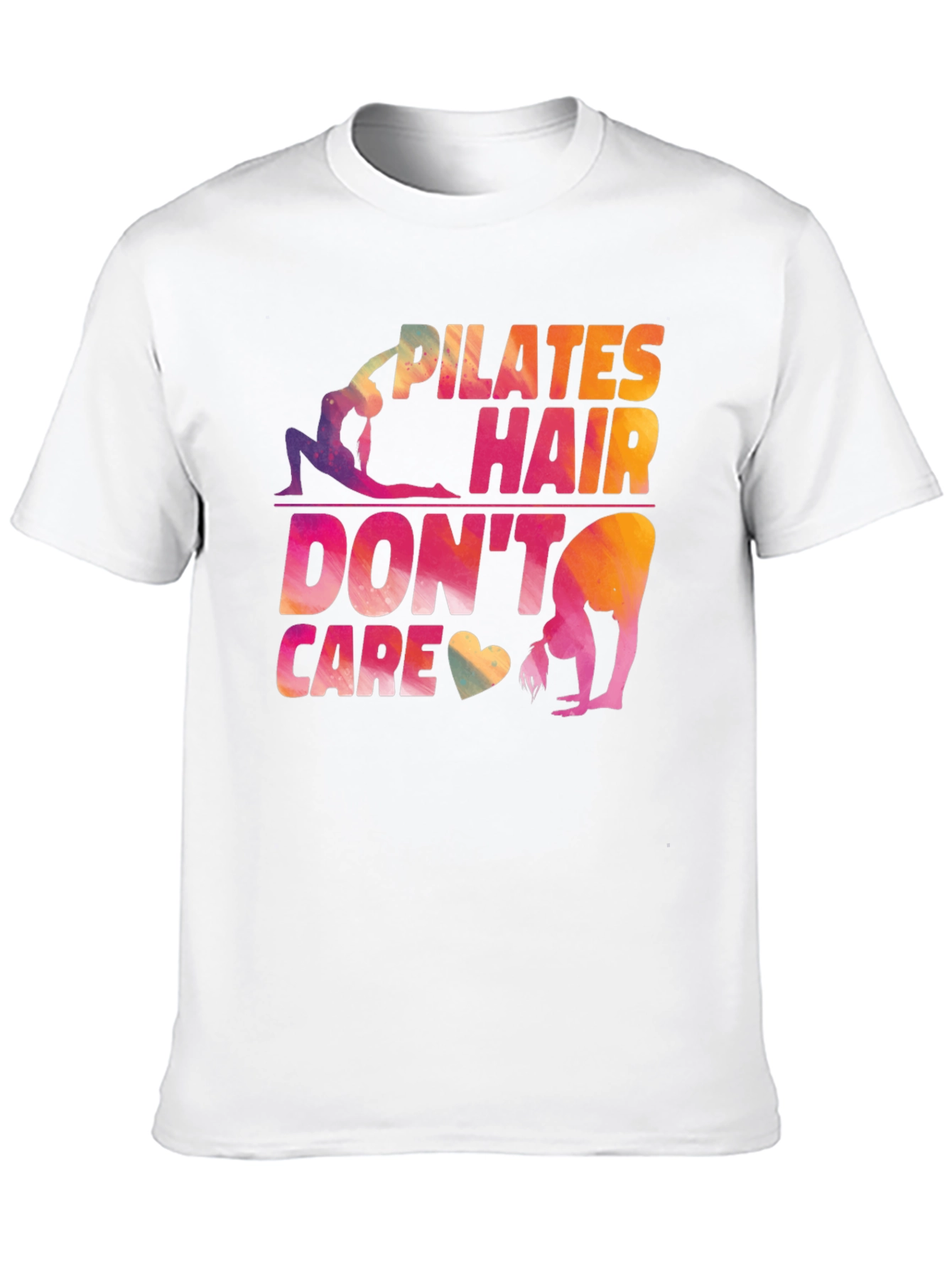 Pilates Hair Dont Care Graphic T-Shirt