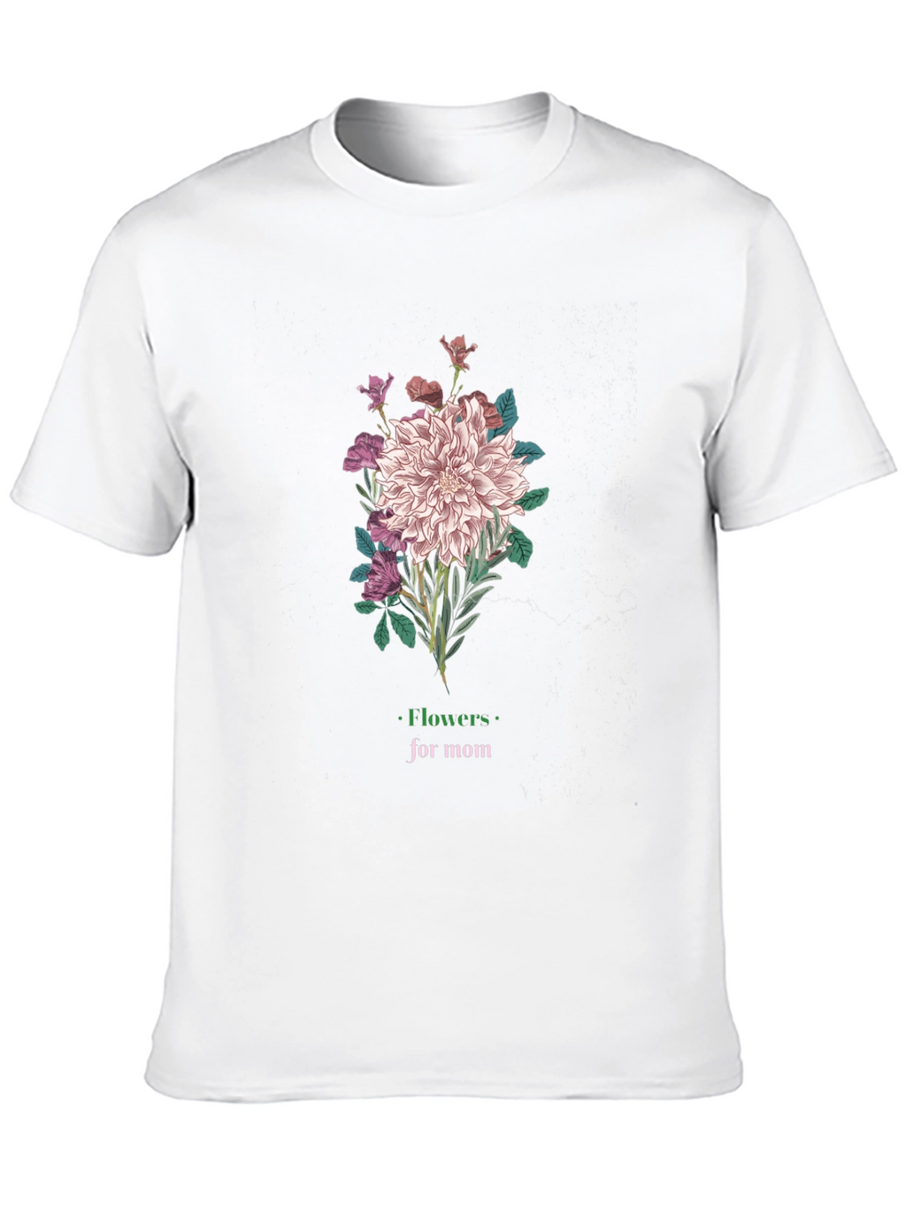 Flowers for Mom Graphic T-Shirt