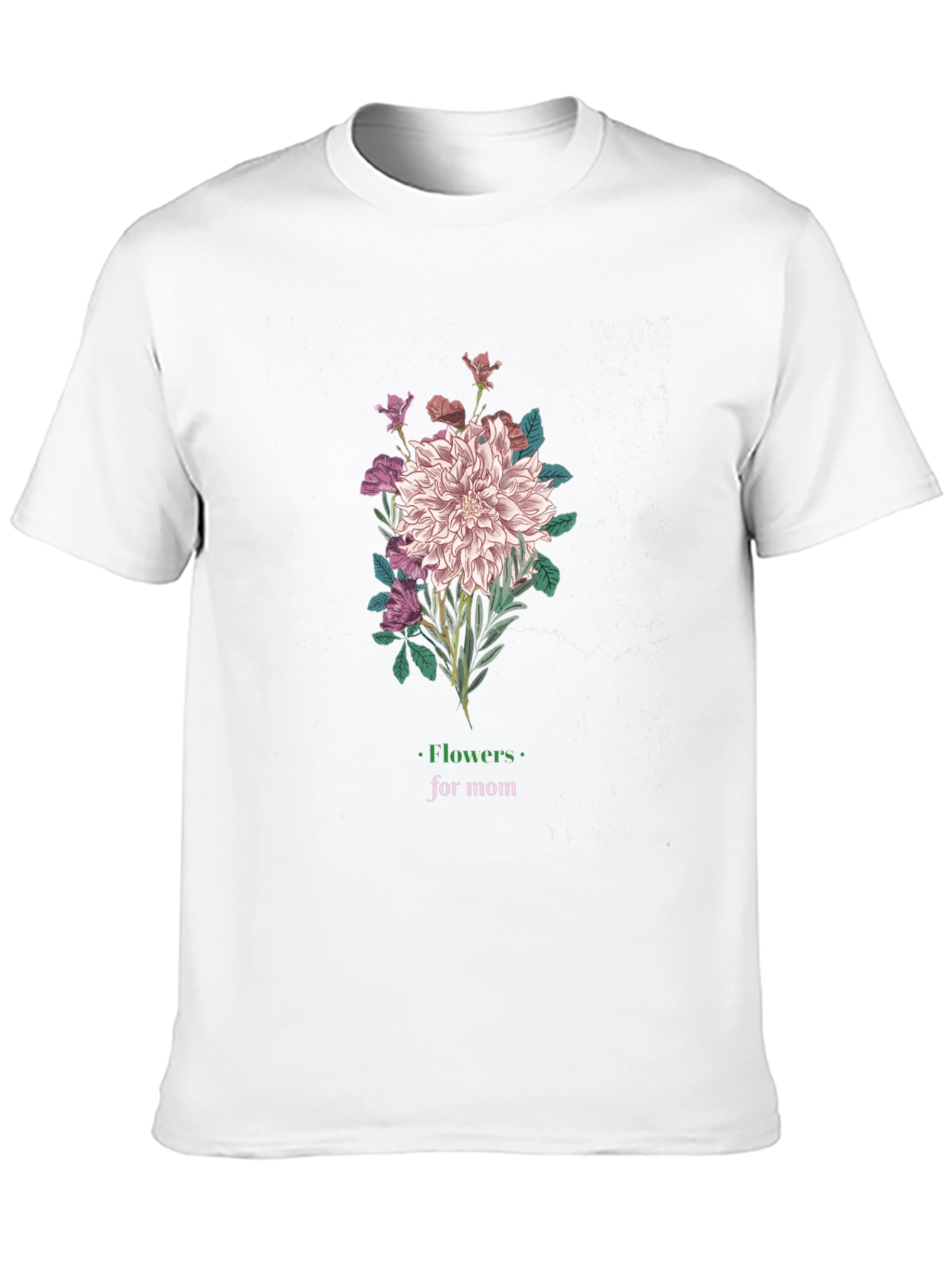 Flowers for Mom Graphic T-Shirt
