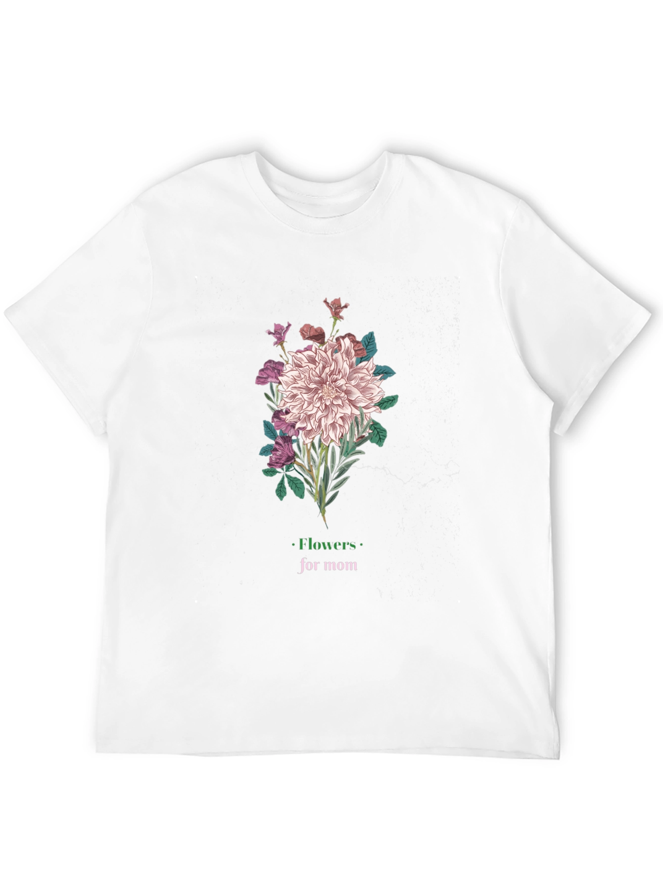 Flowers for Mom Graphic T-Shirt