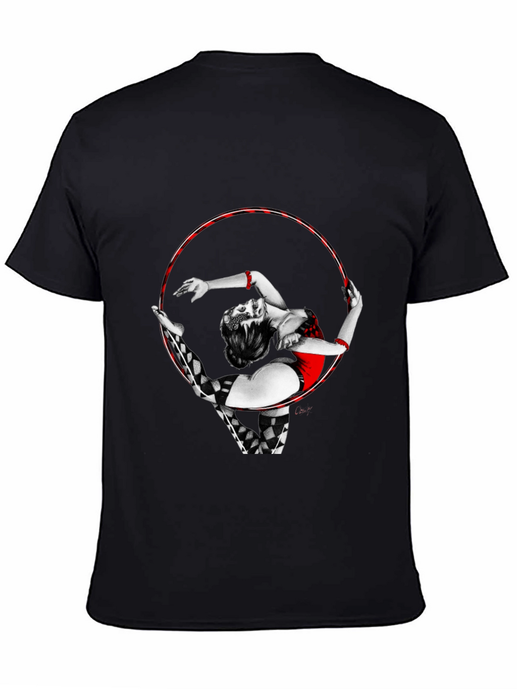 Circus Performer Graphic Tee - Unique Design