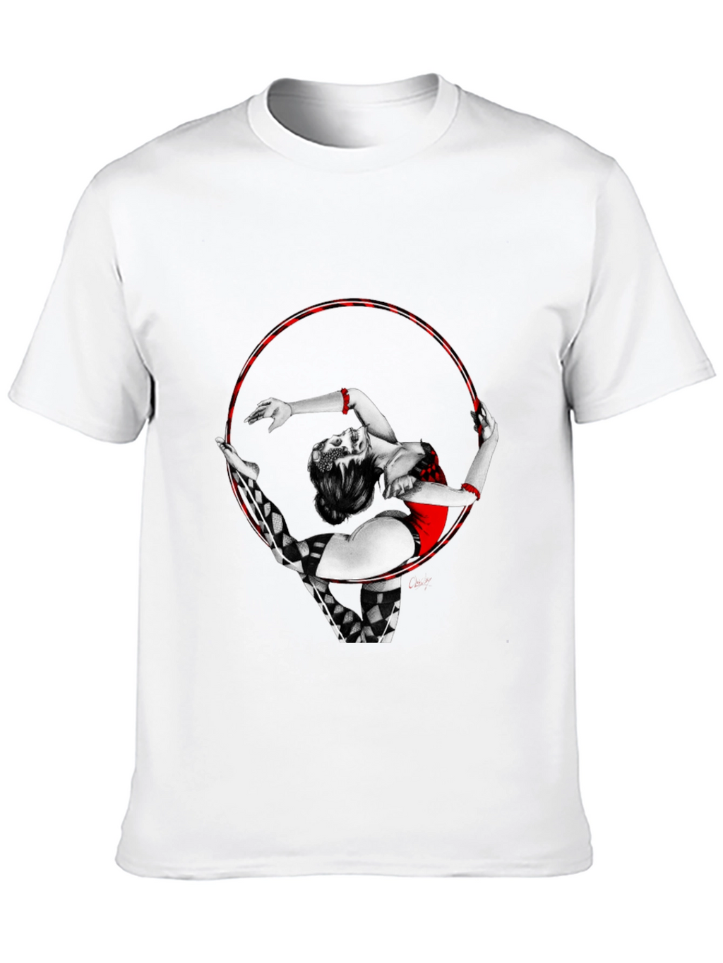 Circus Performer Graphic Tee - Unique Design