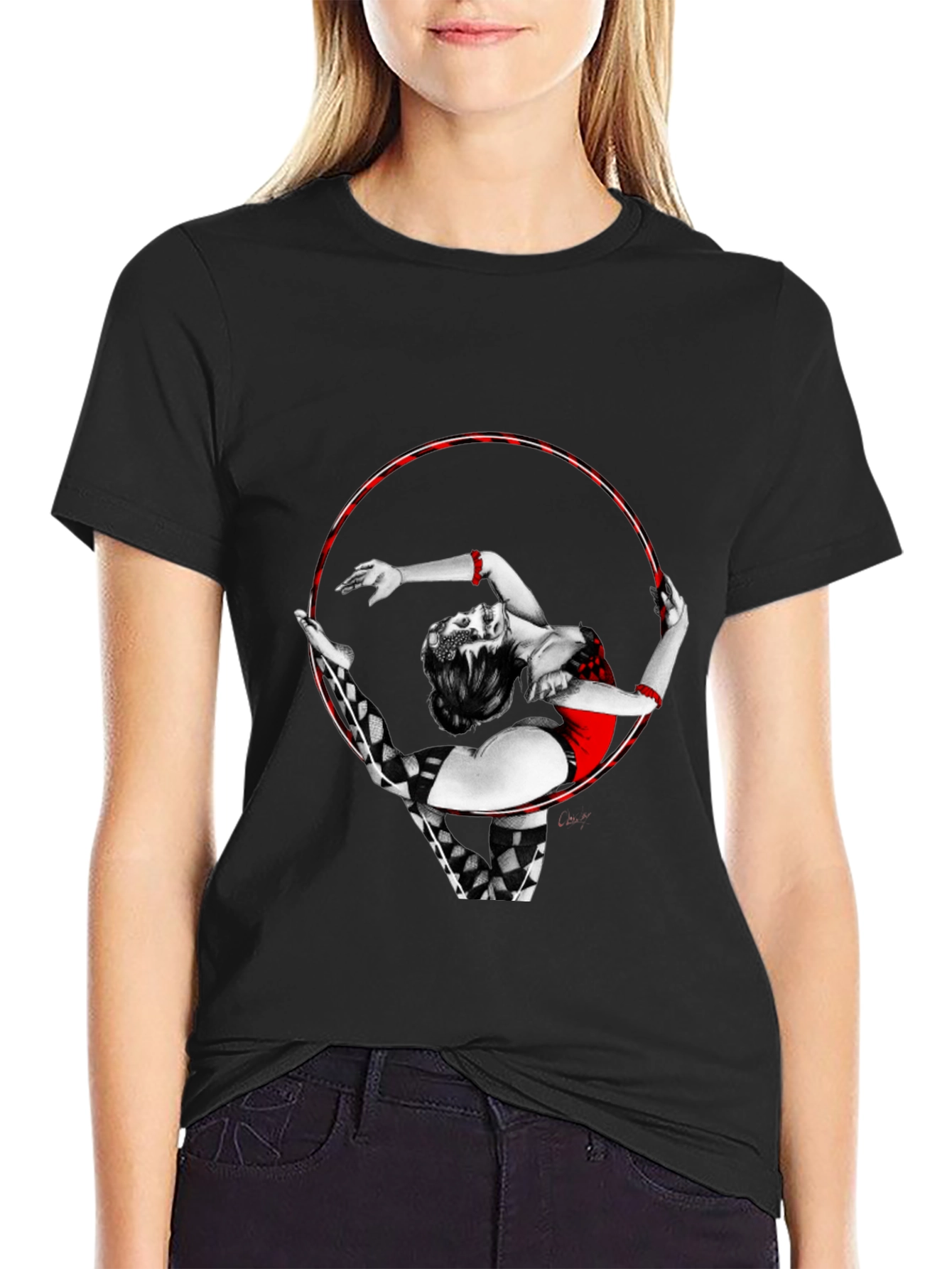 Circus Performer Graphic Tee - Unique Design
