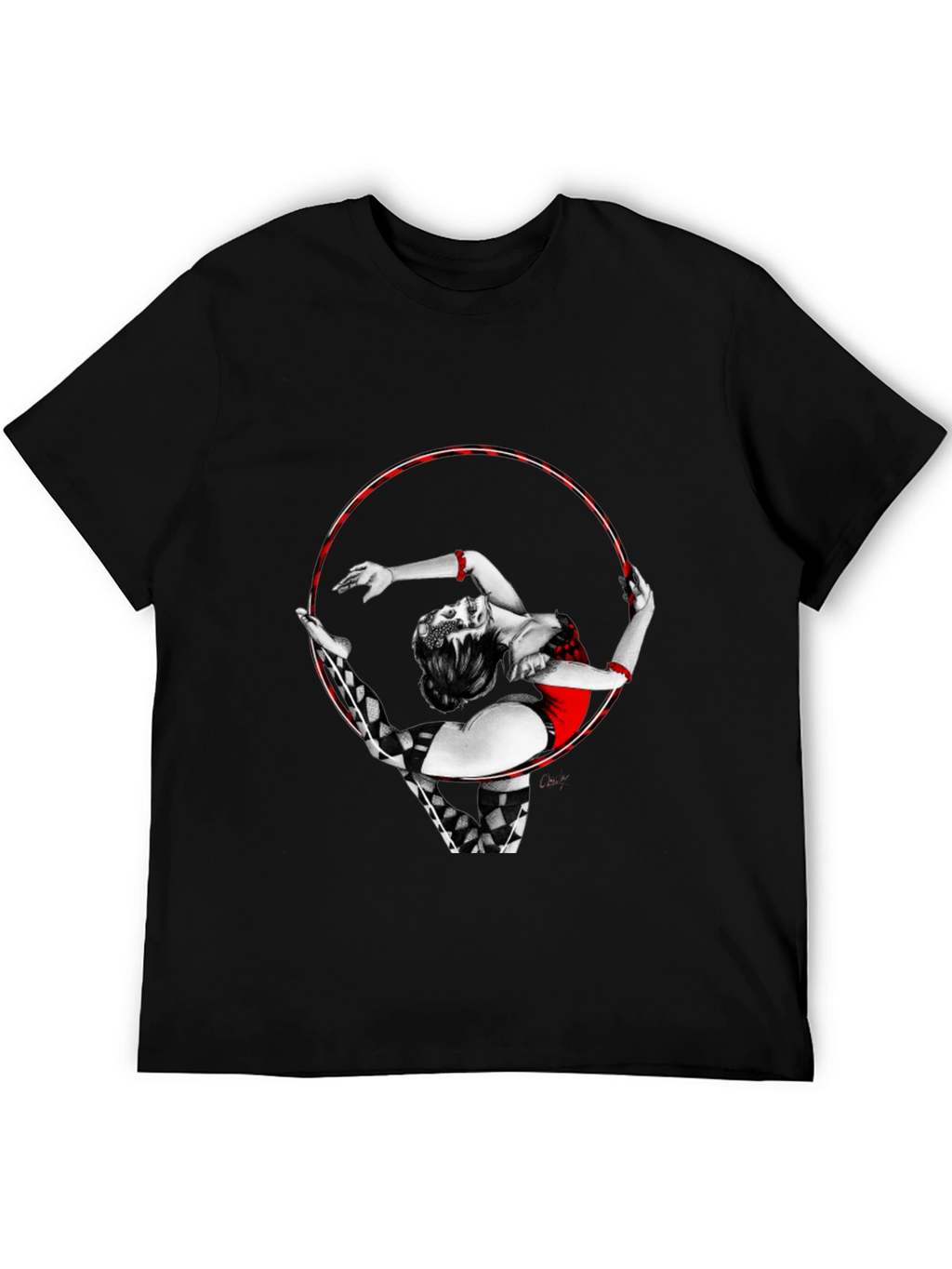 Circus Performer Graphic Tee - Unique Design