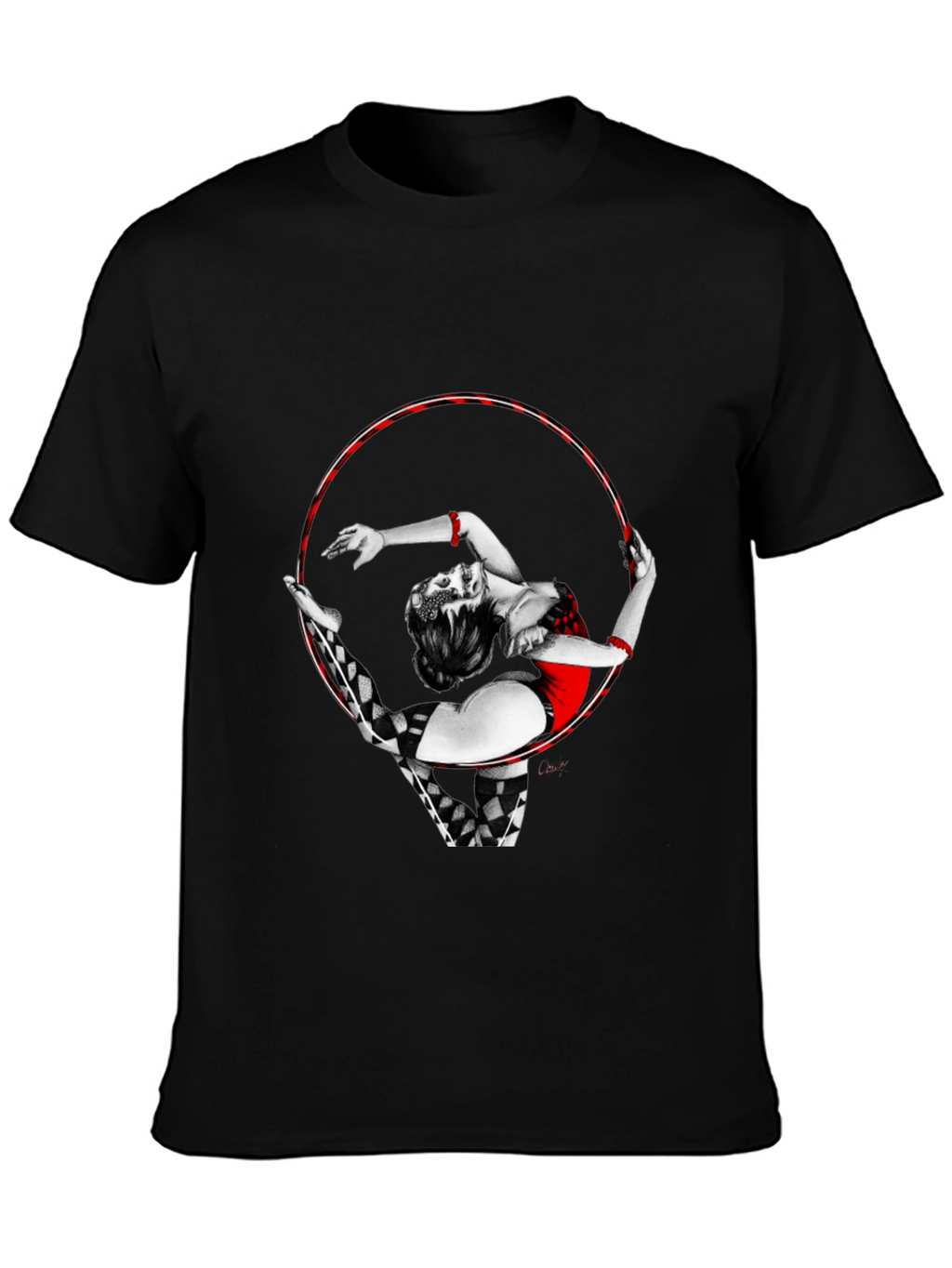 Circus Performer Graphic Tee - Unique Design