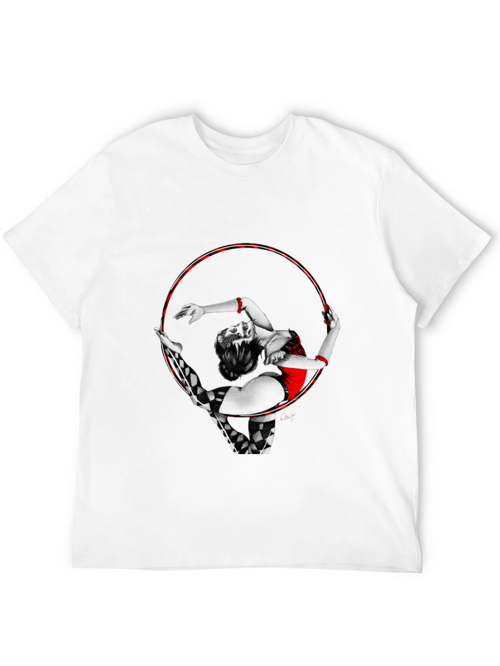Circus Performer Graphic Tee - Unique Design
