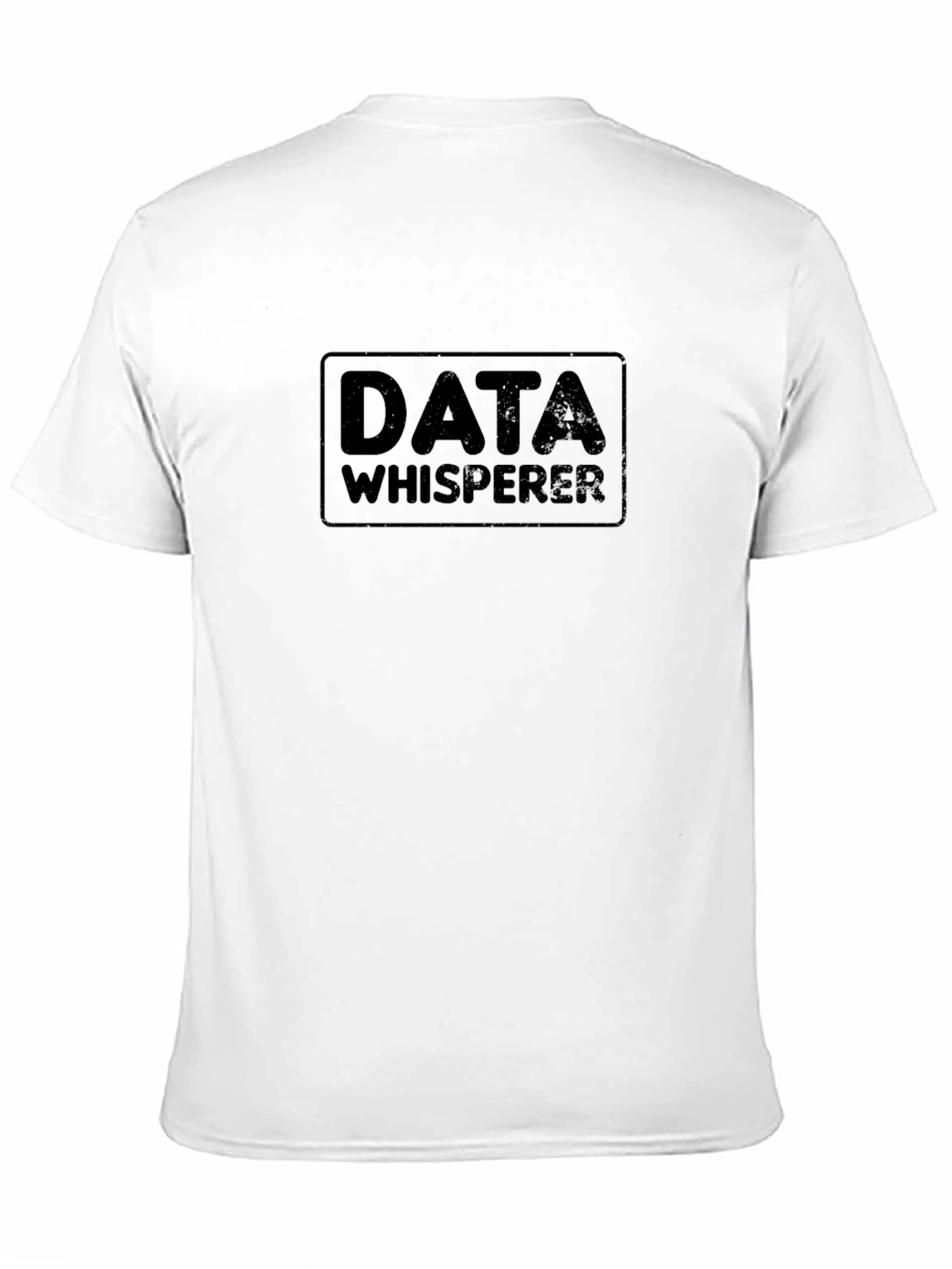 Data Whisperer Black T-Shirt