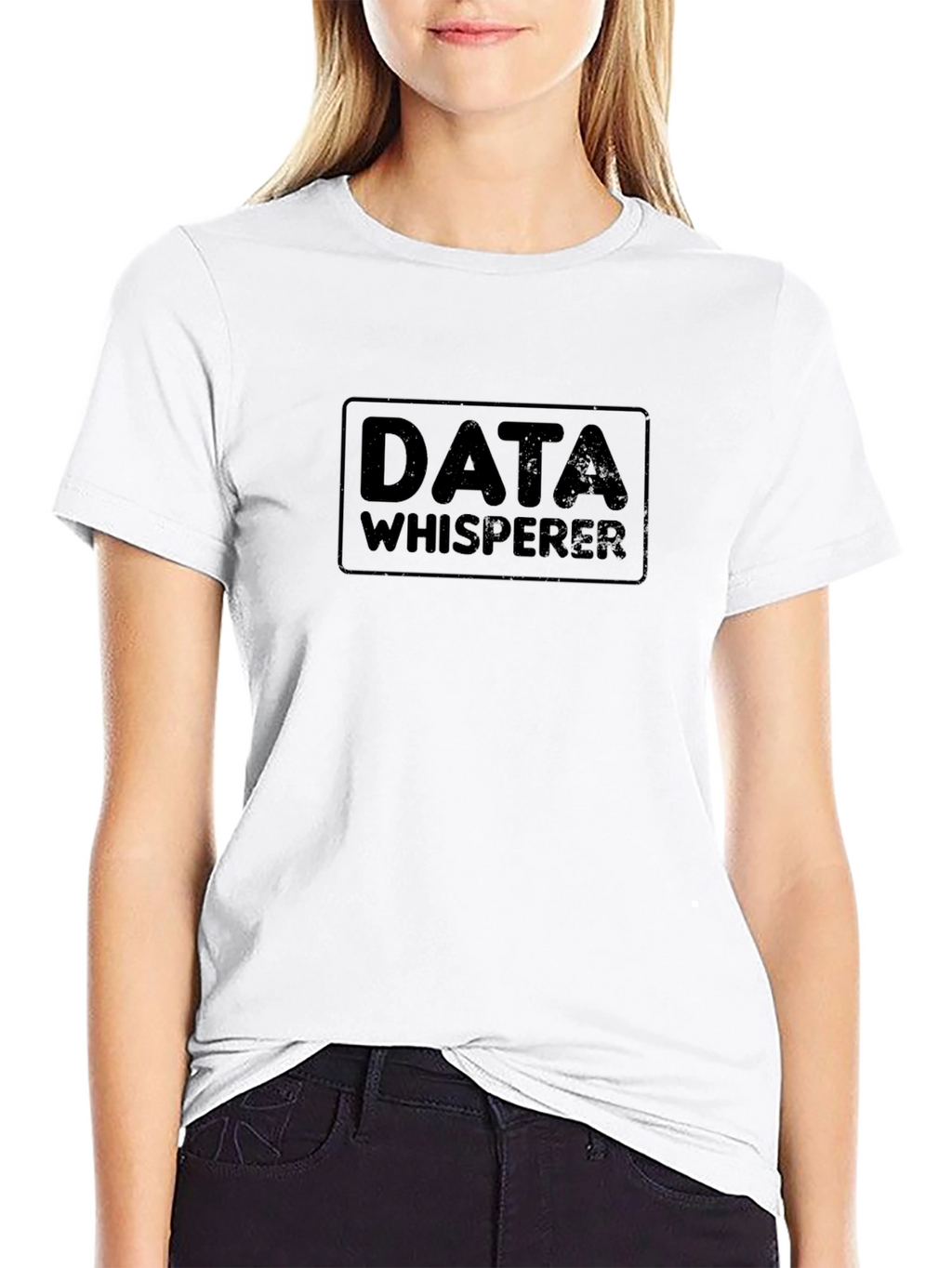 Data Whisperer Black T-Shirt