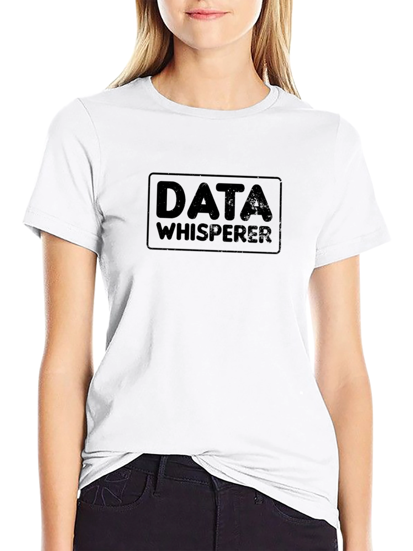 Data Whisperer Black T-Shirt