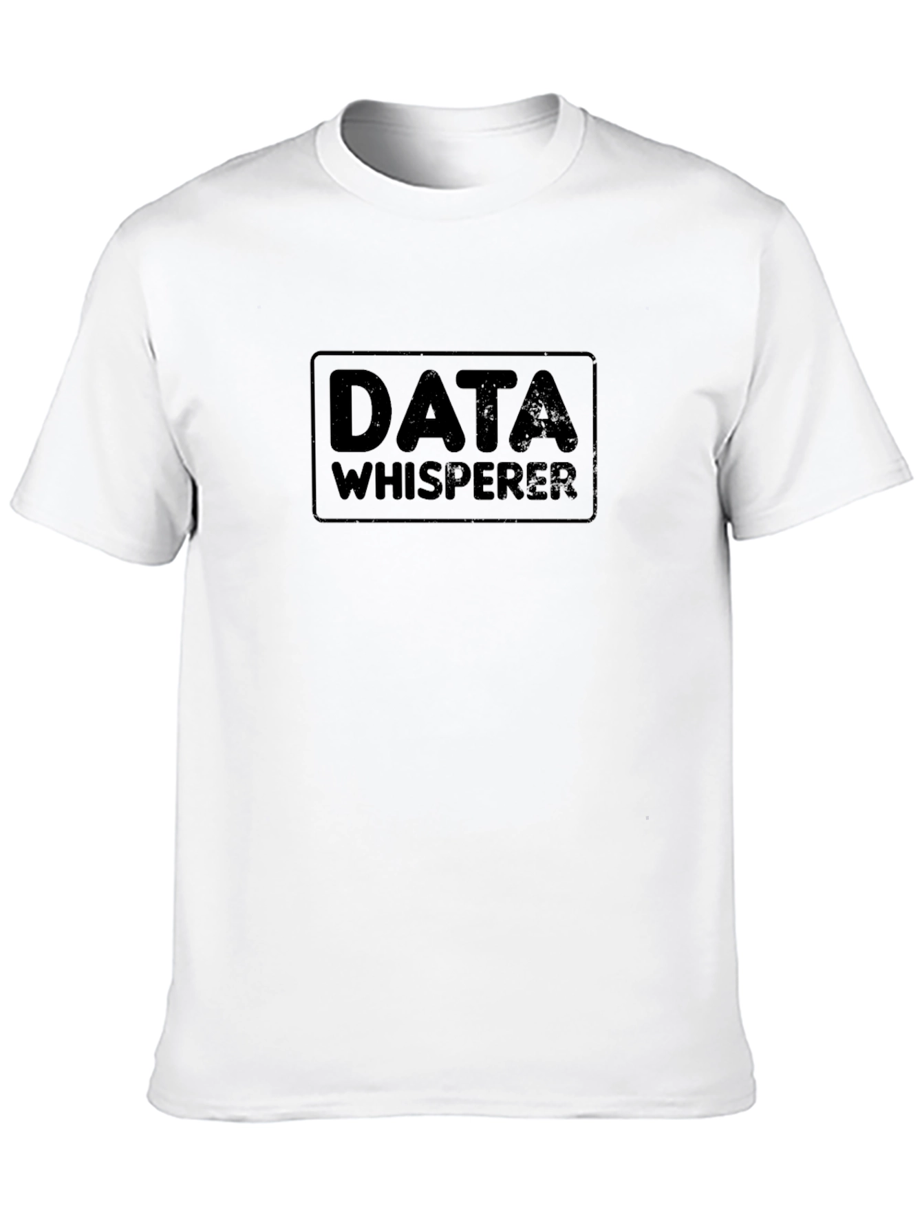 Data Whisperer Black T-Shirt