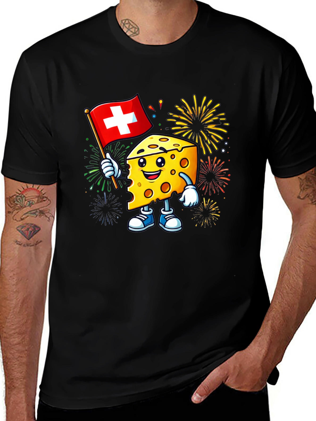 Swiss Cheese Celebration T-Shirt
