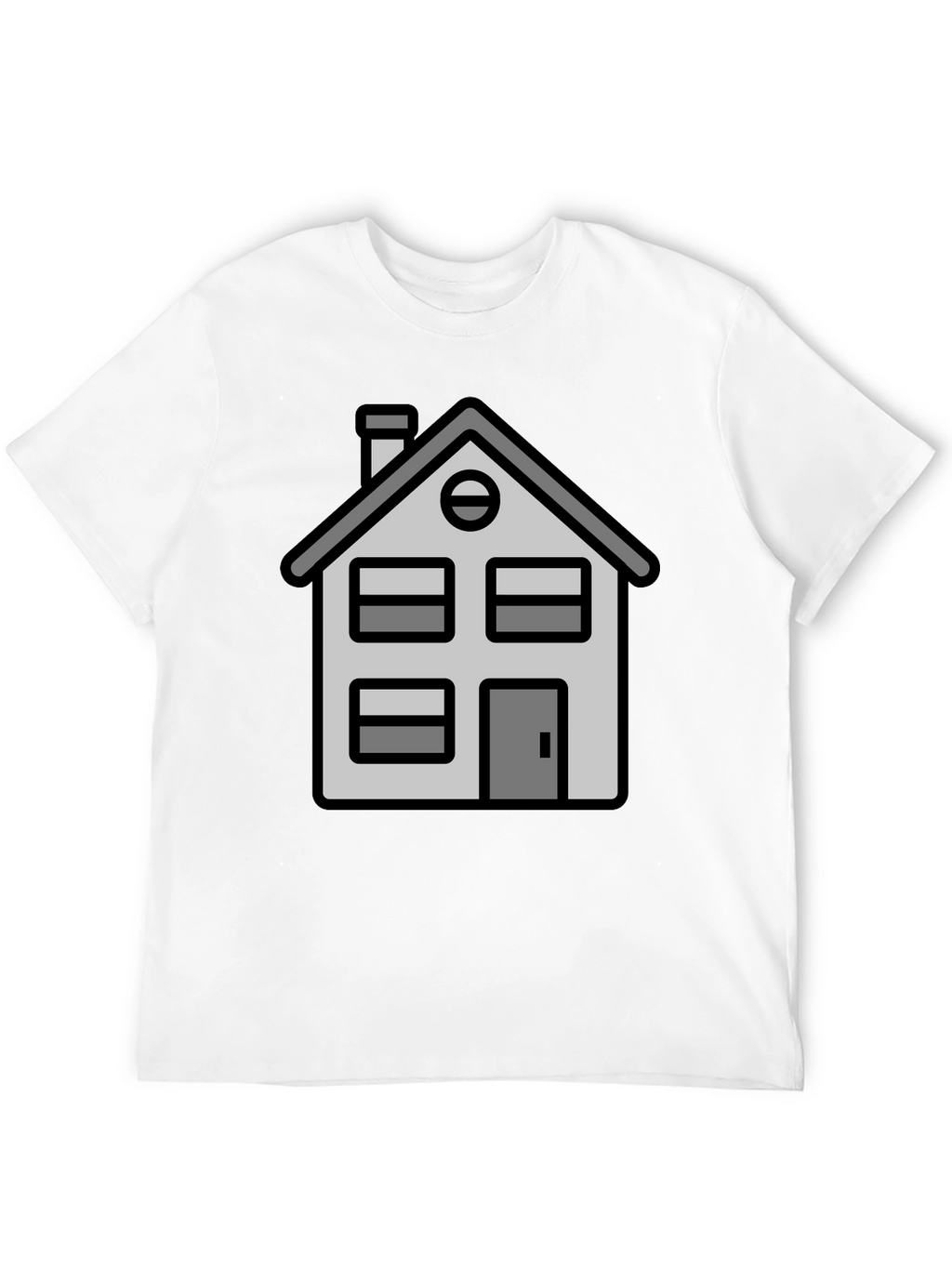 House Graphic Tee - Modern Minimalist Style