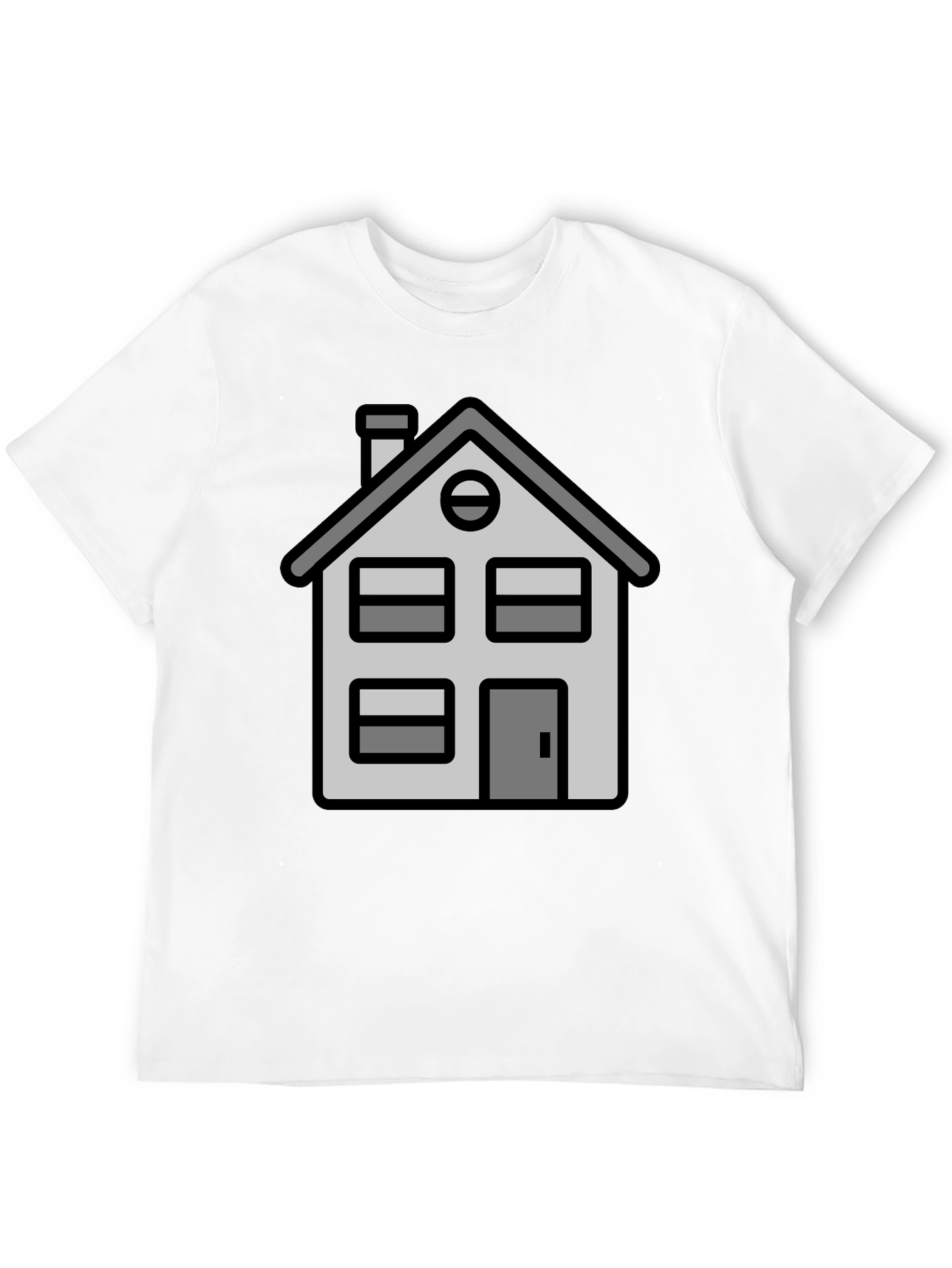 House Graphic Tee - Modern Minimalist Style