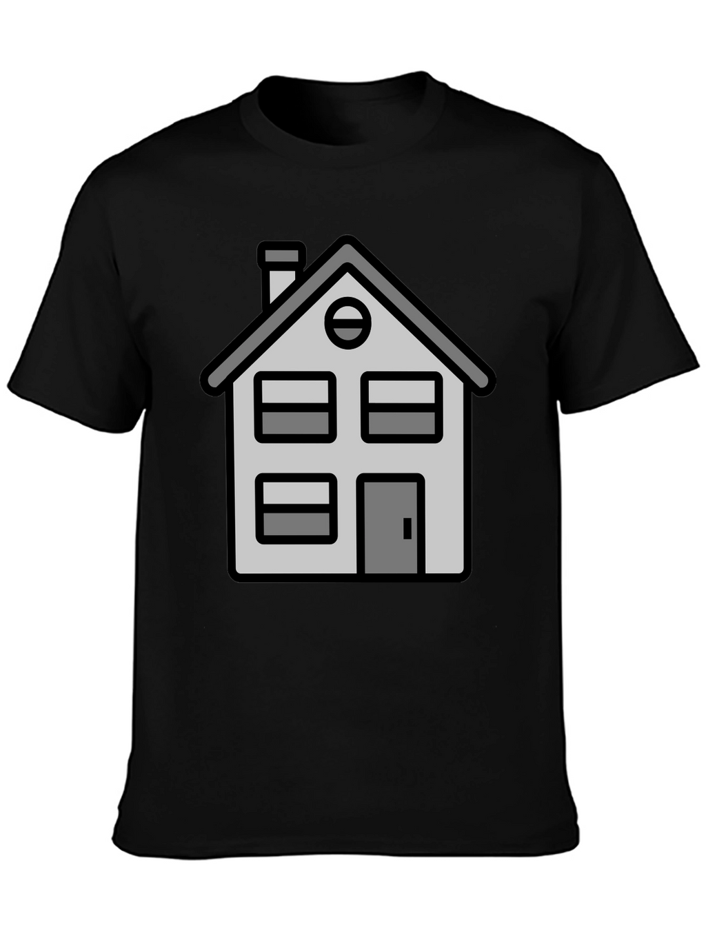 House Graphic Tee - Modern Minimalist Style