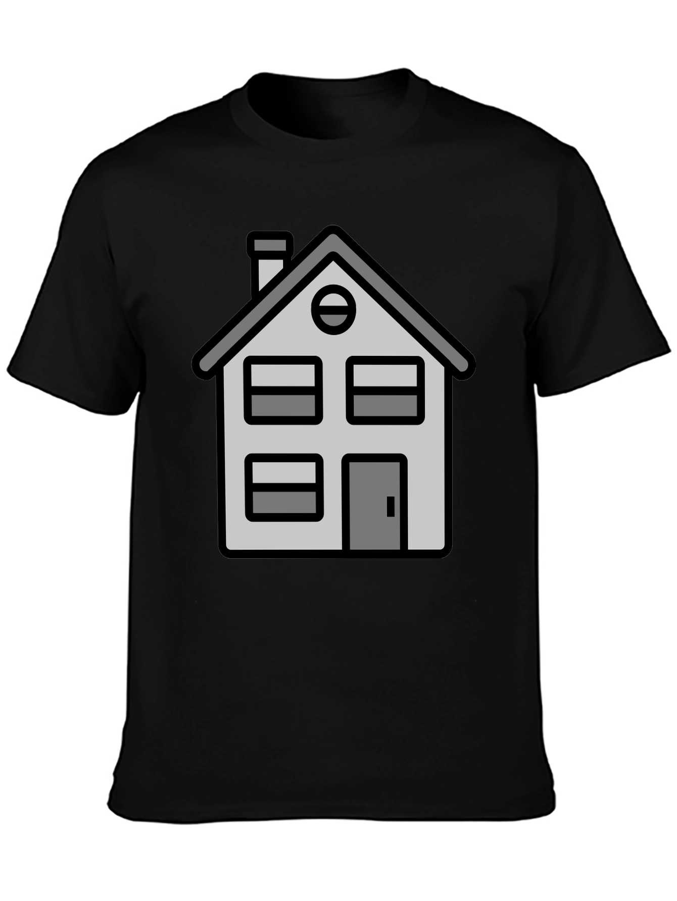 House Graphic Tee - Modern Minimalist Style