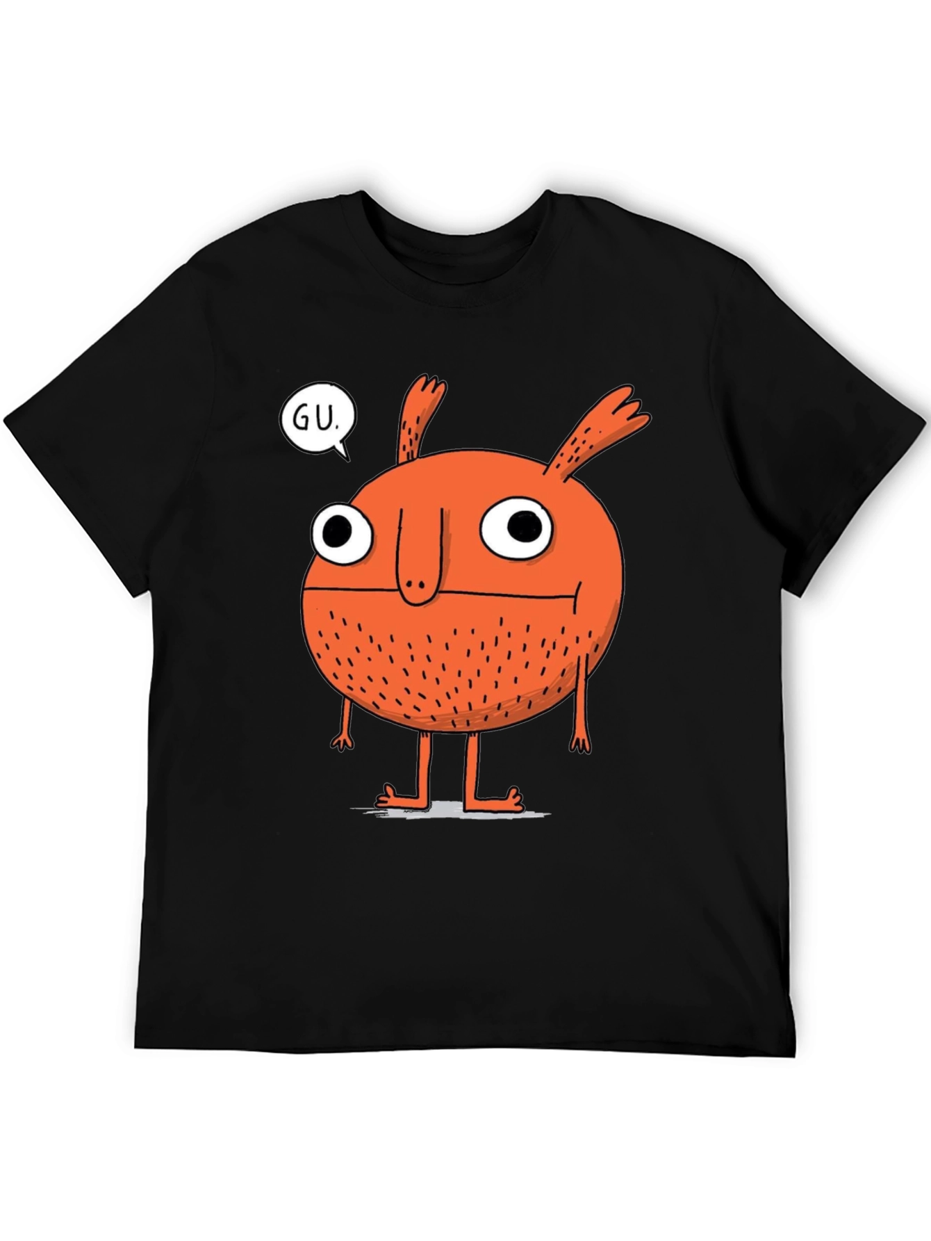 Monster Graphic Tee - GU Speech Bubble T-Shirt
