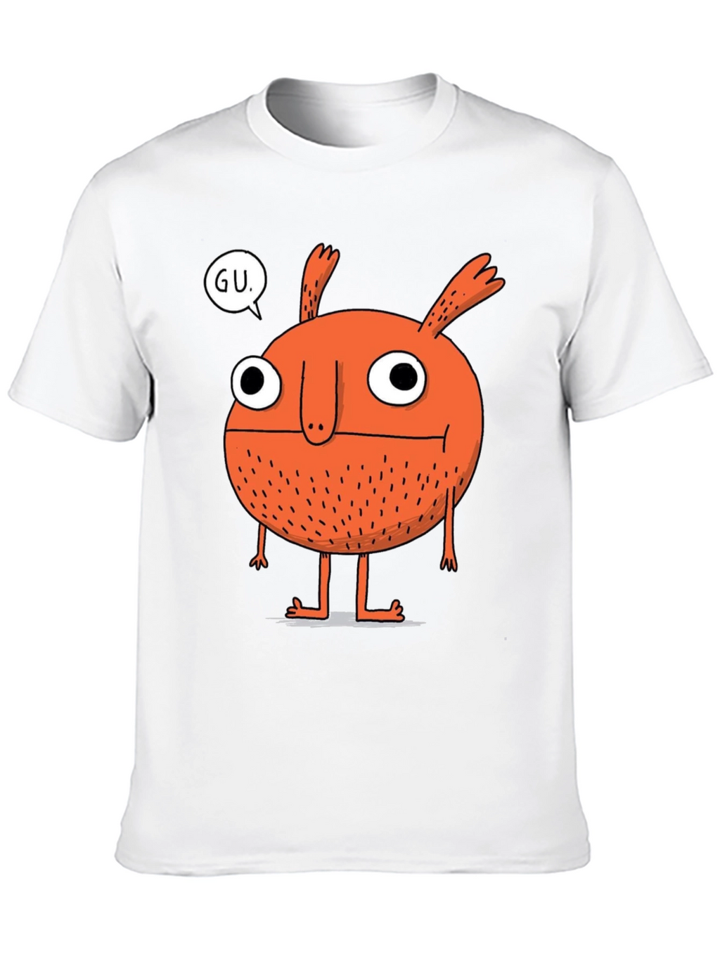 Monster Graphic Tee - GU Speech Bubble T-Shirt