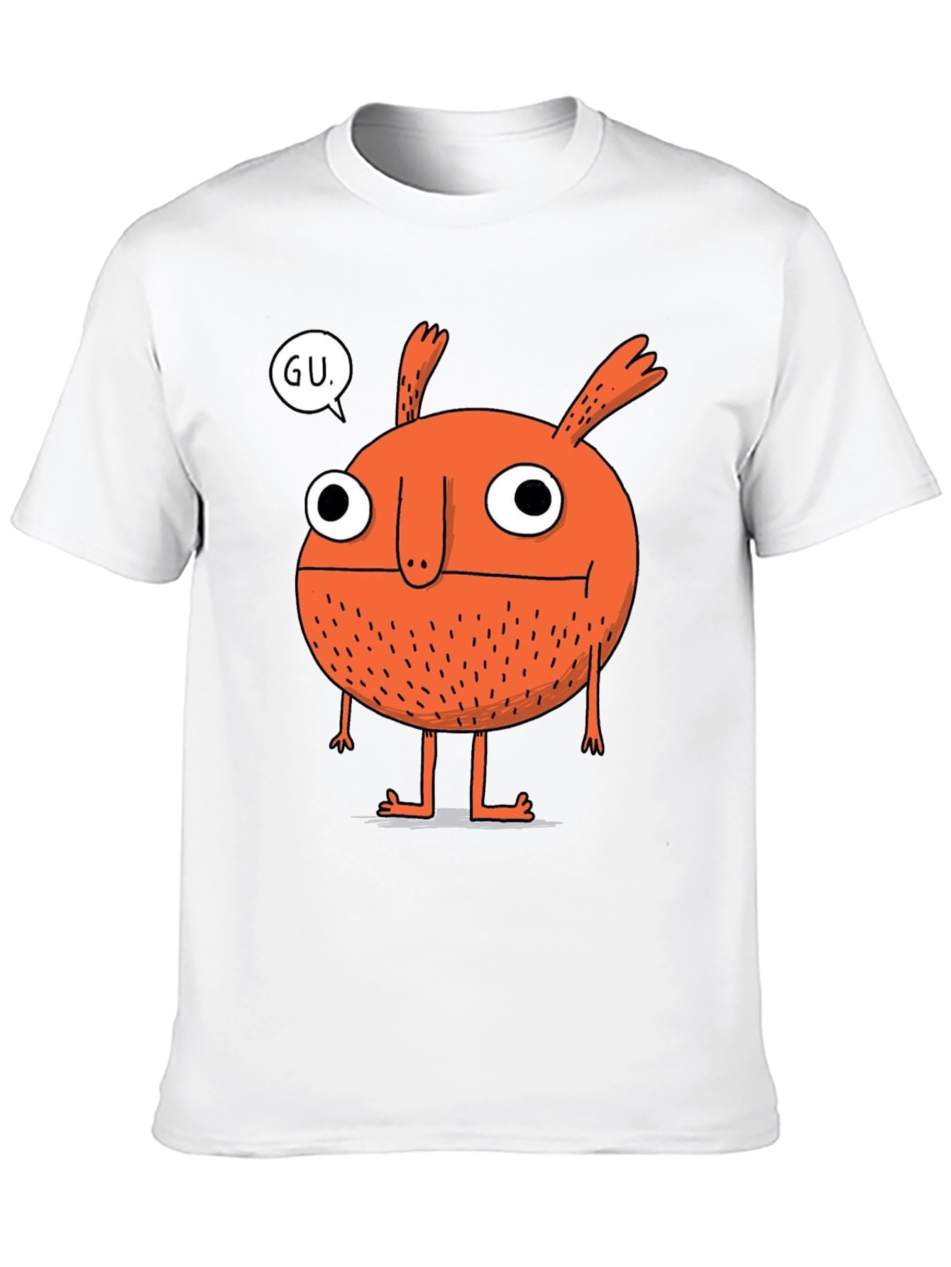 Monster Graphic Tee - GU Speech Bubble T-Shirt