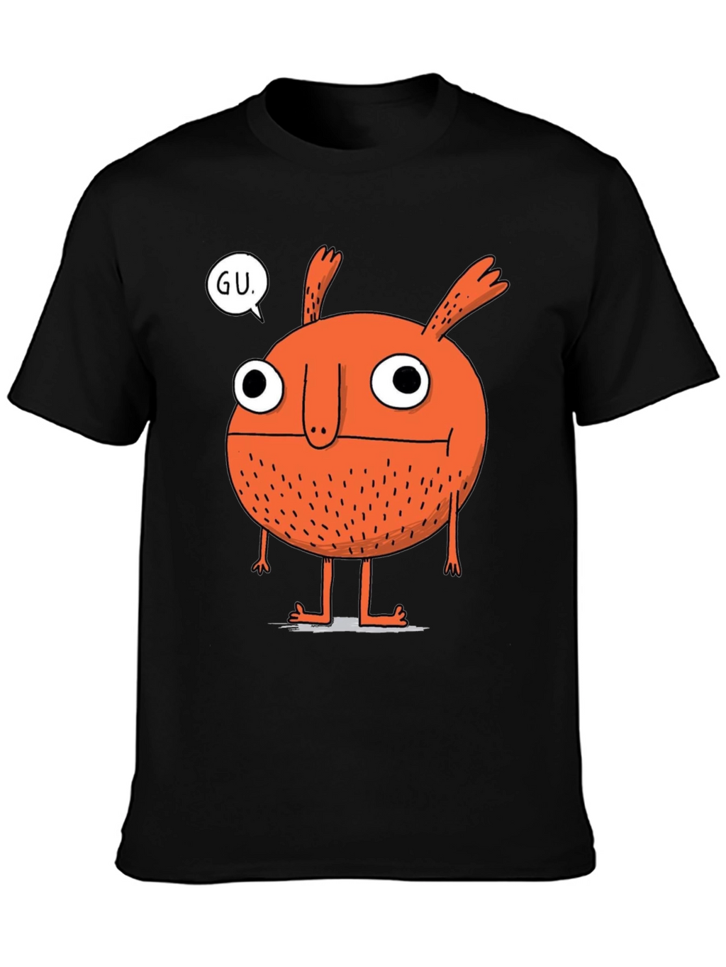 Monster Graphic Tee - GU Speech Bubble T-Shirt