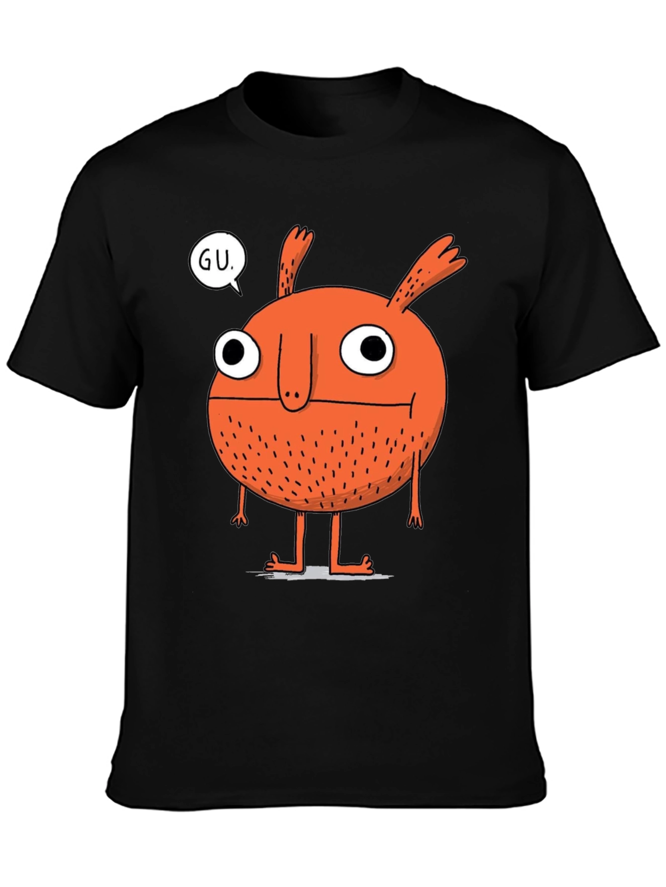 Monster Graphic Tee - GU Speech Bubble T-Shirt
